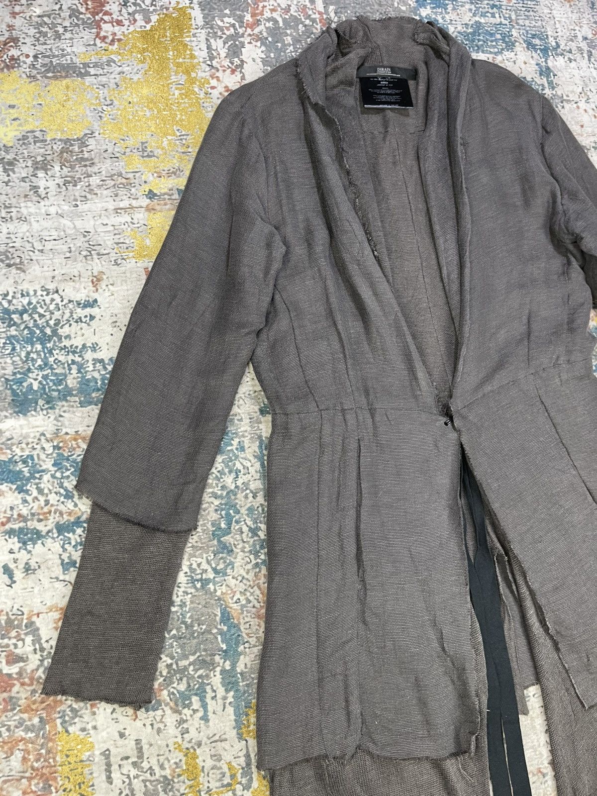 Dirain Dirain Judgement Of Mind 2D Shadow Waterfall Cardigan Size US S / EU 44-46 / 1 - 3 Thumbnail