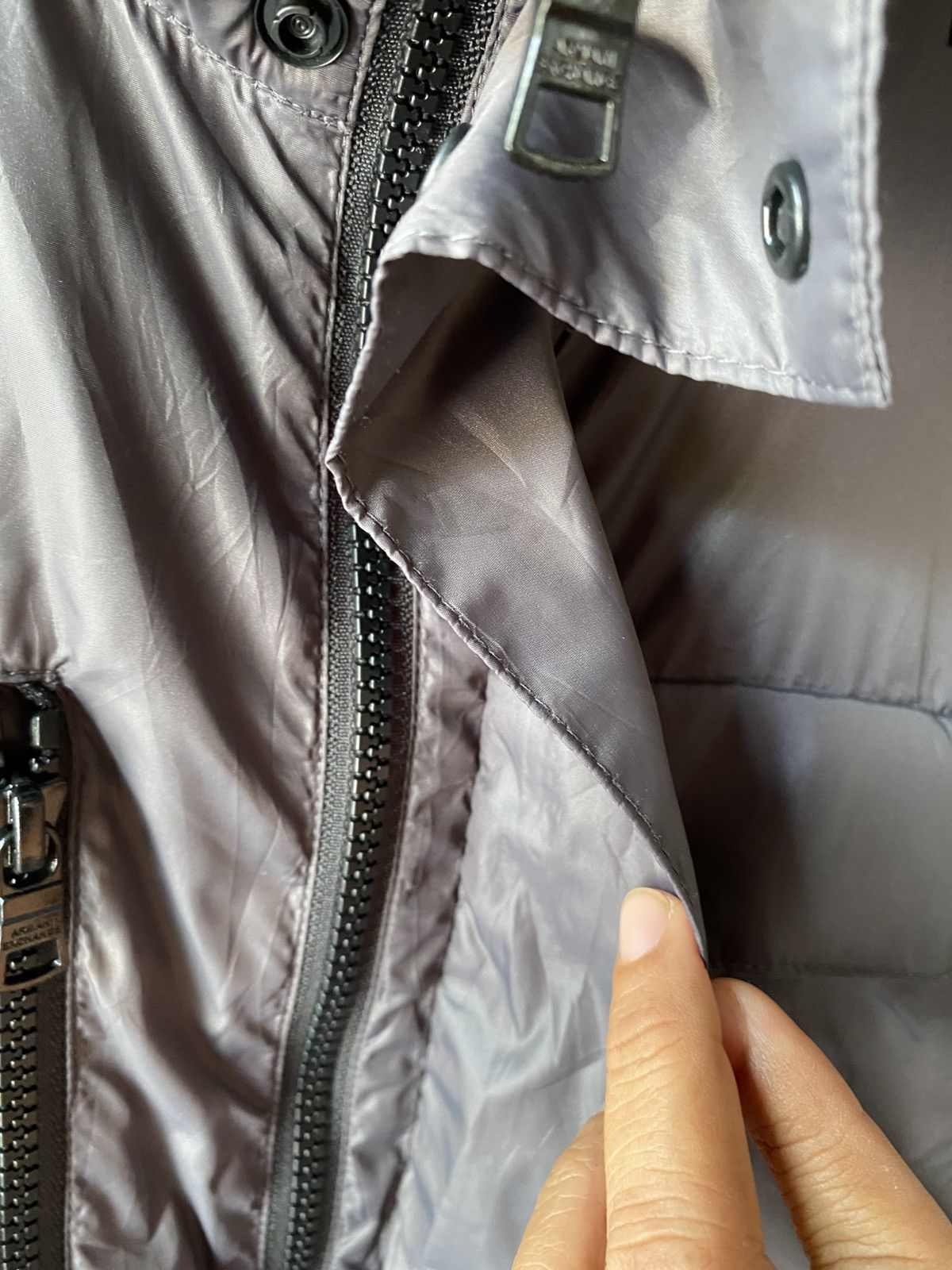 Armani Exchange ARMANI EXCHANGE Gray Utility Vest with Multiple Pockets Size US XL / EU 56 / 4 - 10 Thumbnail