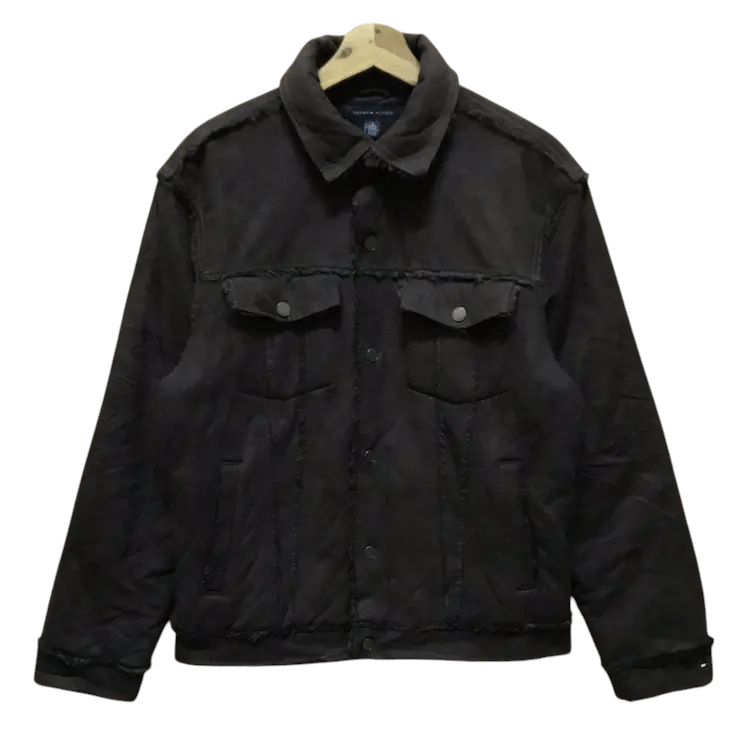 Vintage Tommy Hilfiger Fleece Linen Retro Jackets