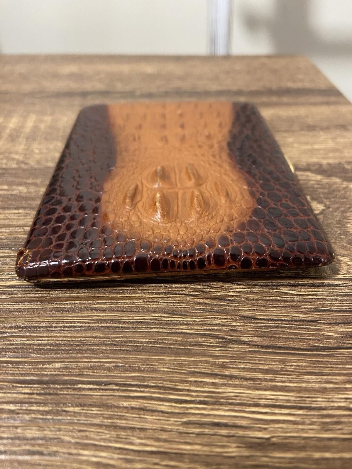 Other Vintage Tsubota Pearl brown snakeskin leather cigarette case Size ONE SIZE - 4 Thumbnail
