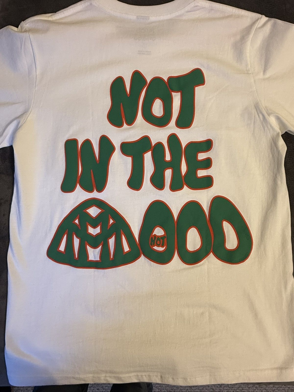 Other Mood Swings “Not in the Mood” white tee Size L Size US L / EU 52-54 / 3 - 2 Thumbnail