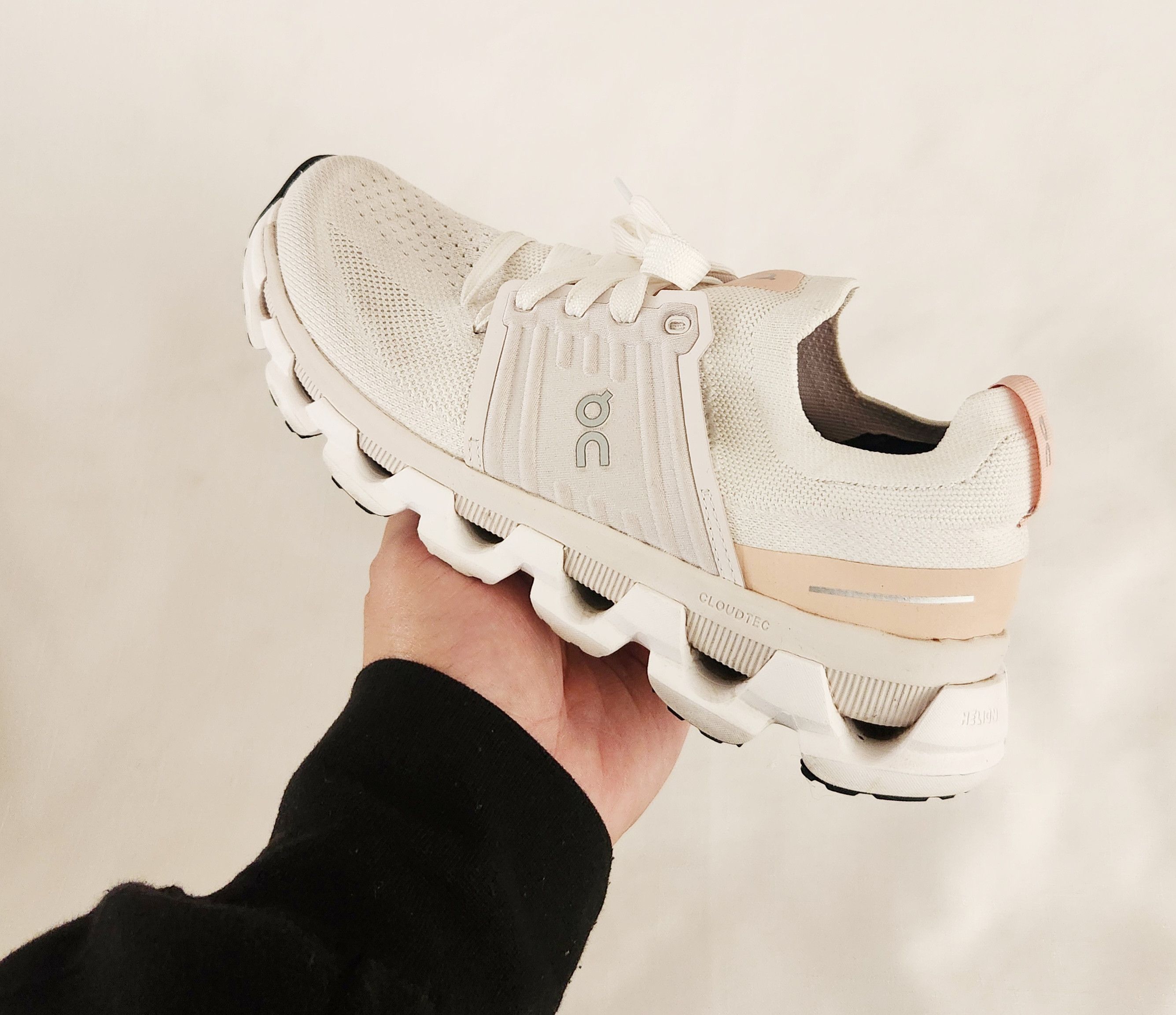 On On Running Cloudswift 3 Ivory Rose White Pink Size 8.5 Size US 8.5 / IT 38.5 - 3 Thumbnail