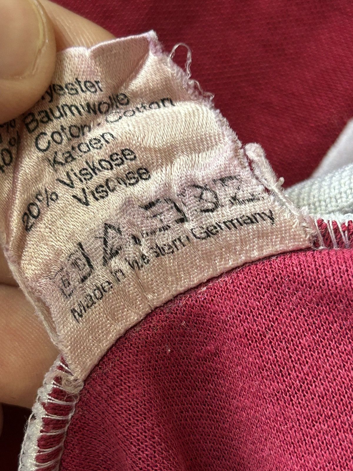 Erima Erima West Germany Jersey Vintage Ford Y2K 80s 70s Rare Size US L / EU 52-54 / 3 - 16 Thumbnail