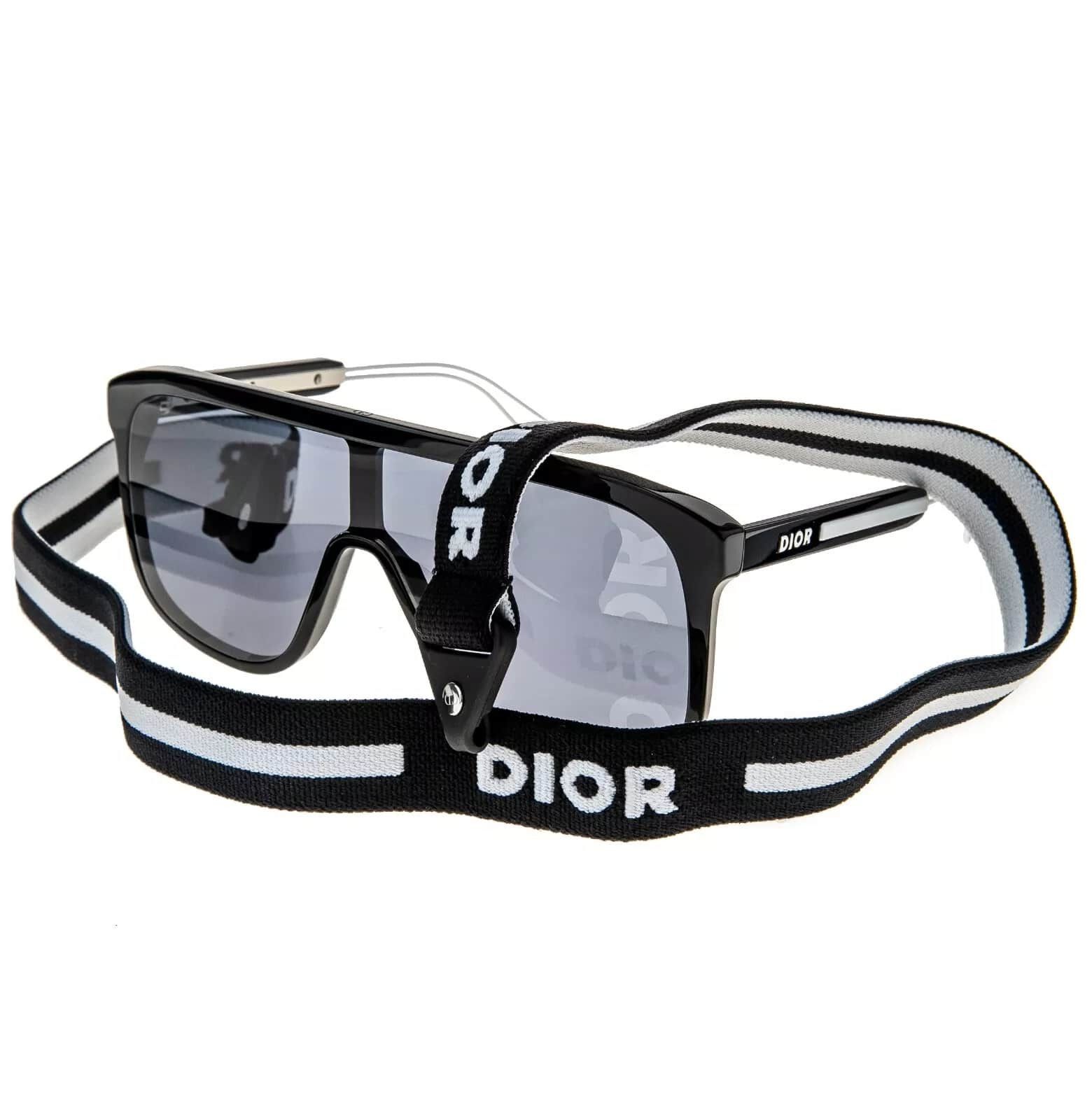Christian Dior Monsieur CHRISTIAN DIOR FAST Black Mask M1I DM40102I DIORFAST Size ONE SIZE - 2 Thumbnail