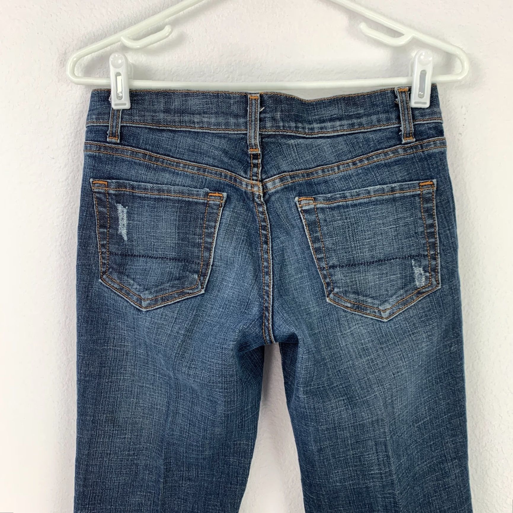 Vintage VINTAGE Arden B Dark Wash Capri Crop Wide Leg Jeans Size 2 Size 26" / US 2 / IT 38 - 5 Thumbnail