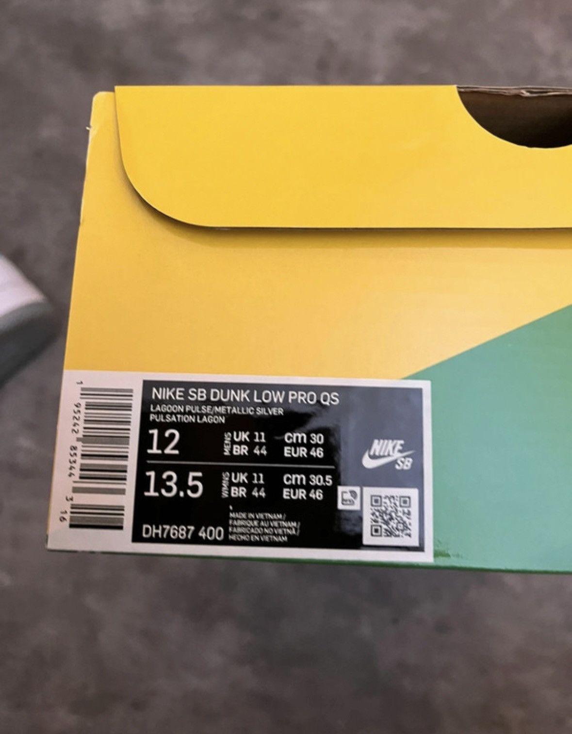 Nike SB Nike SB dunk low FTC lagoon pulse Size US 12 / EU 45 - 8 Thumbnail
