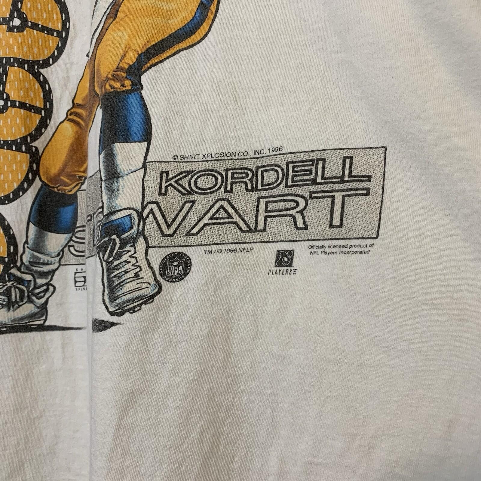 NFL Vintage 1996 Pittsburg Steelers Kordell Stewart Size XL Size US XL / EU 56 / 4 - 3 Thumbnail