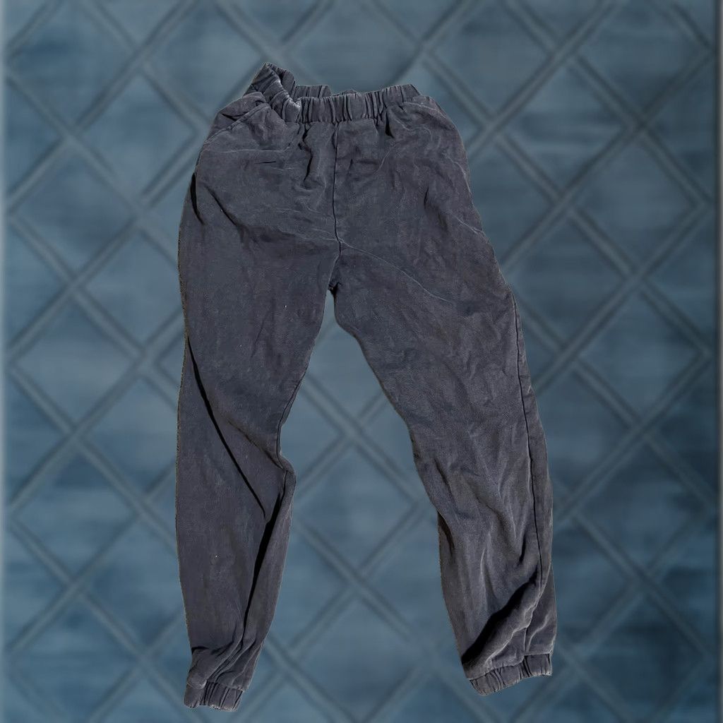Zara Zara Sweatpants Joggers Womens Size S Elastic Stretch Wait Dark Gray Solid Sweatpants Size 28" / US 6 / IT 42 - 1 Thumbnail