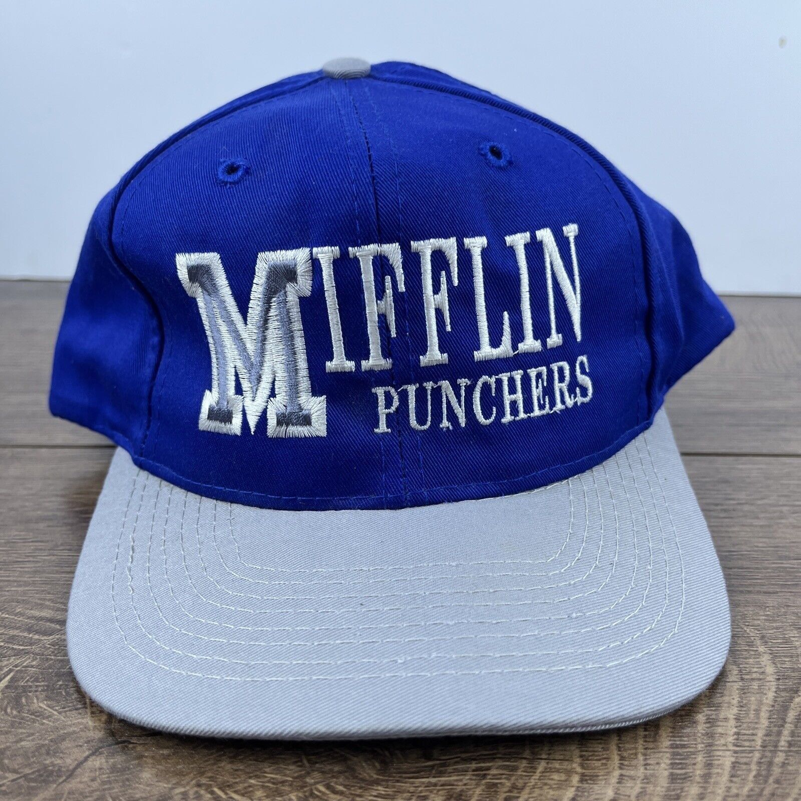 Other Mifflin Punchers Hat Mifflin Puncher Blue Hat Adjustable Adu Size ONE SIZE - 2 Thumbnail