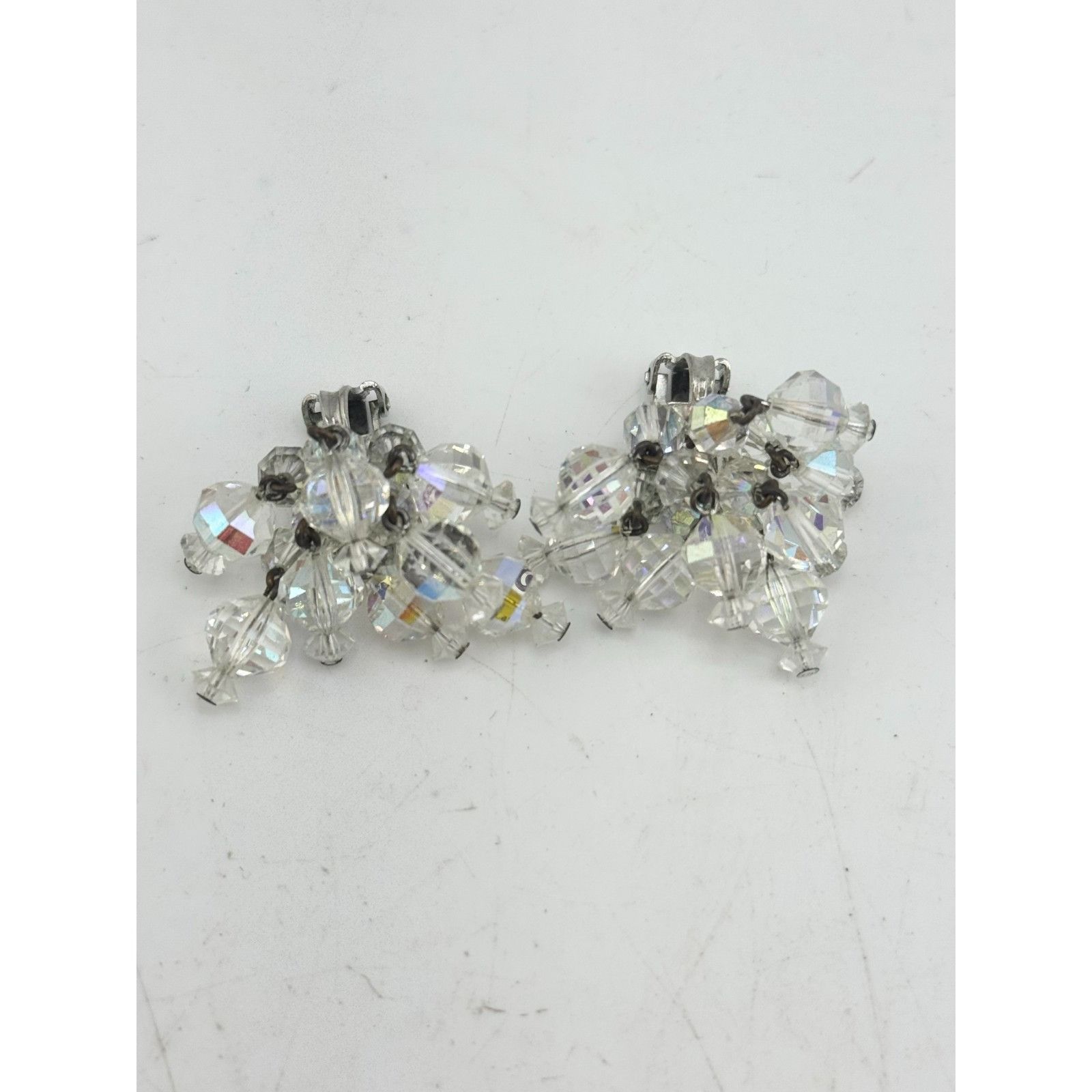 Vintage Vintage Laguna Crystal Cluster Dangle Earrings Size ONE SIZE - 3 Thumbnail