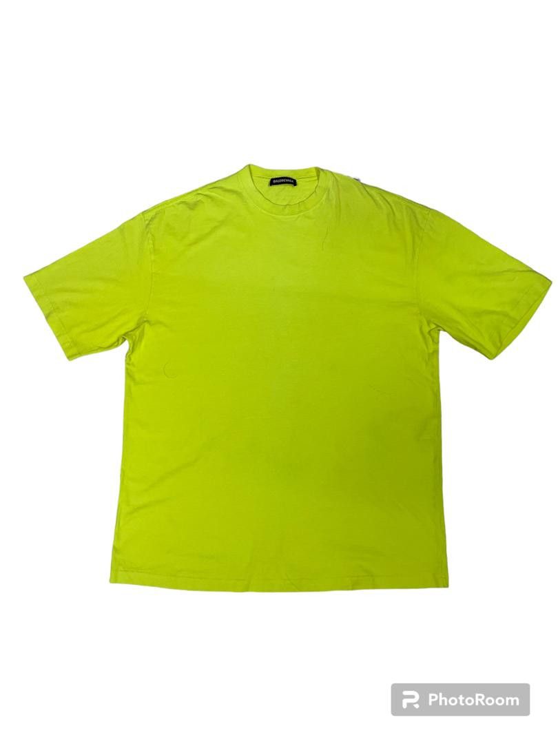 Balenciaga × Designer Balenciaga 2018 logo tab t-shirt Size US S / EU 44-46 / 1 - 1 Thumbnail