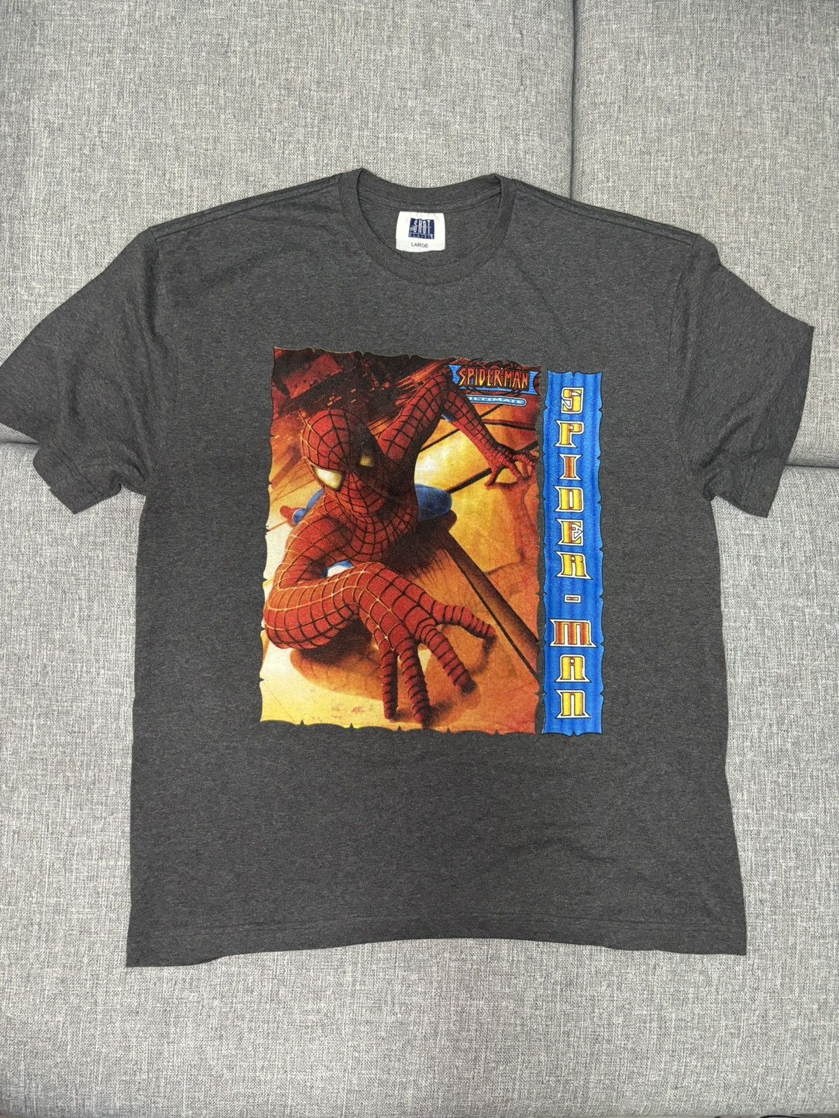 Marvel Comics × Vintage Bootleg shirt Spider-Man Size US L / EU 52-54 / 3 - 1 Thumbnail