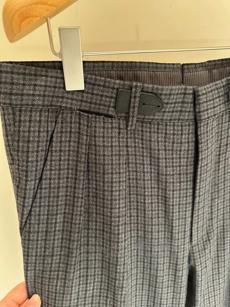 Tom Ford Tom Ford Grey Plaid Single-Breasted Suit Size 46L - 6 Thumbnail
