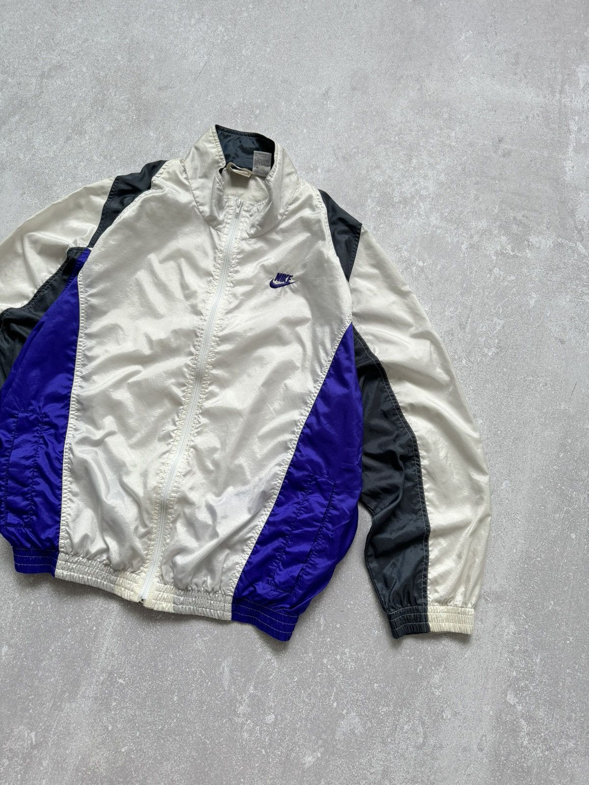Vintage Nike 90s Nylon Track Jacket