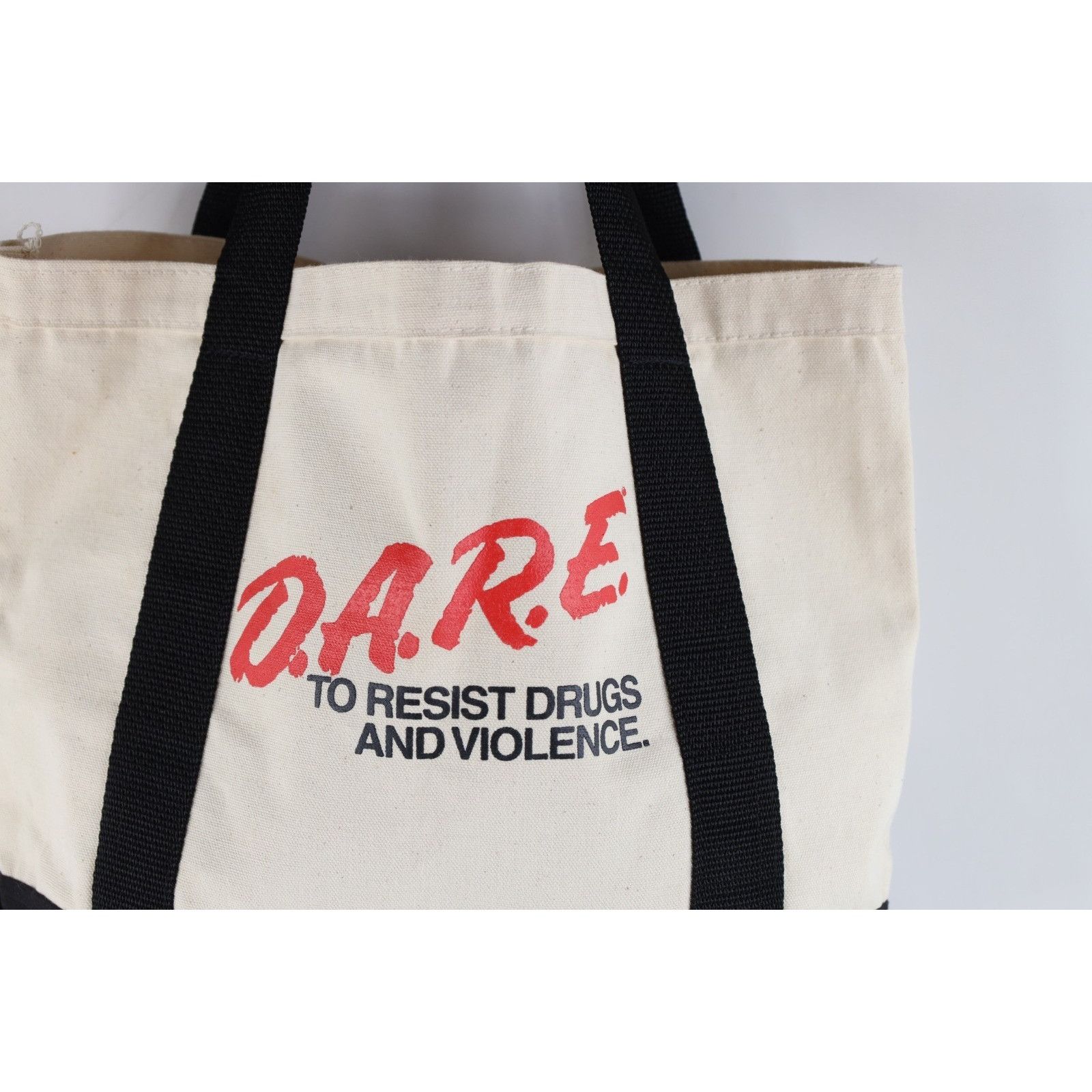 Vintage Vintage 90s DARE To Resist Drugs and Violence Handled Bag Size ONE SIZE - 2 Thumbnail