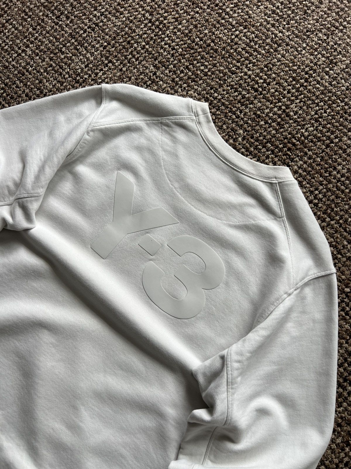 Yohji Yamamoto Y-3 Yohji Yamamoto Longsleeve Big Logo Size US L / EU 52-54 / 3 - 7 Thumbnail