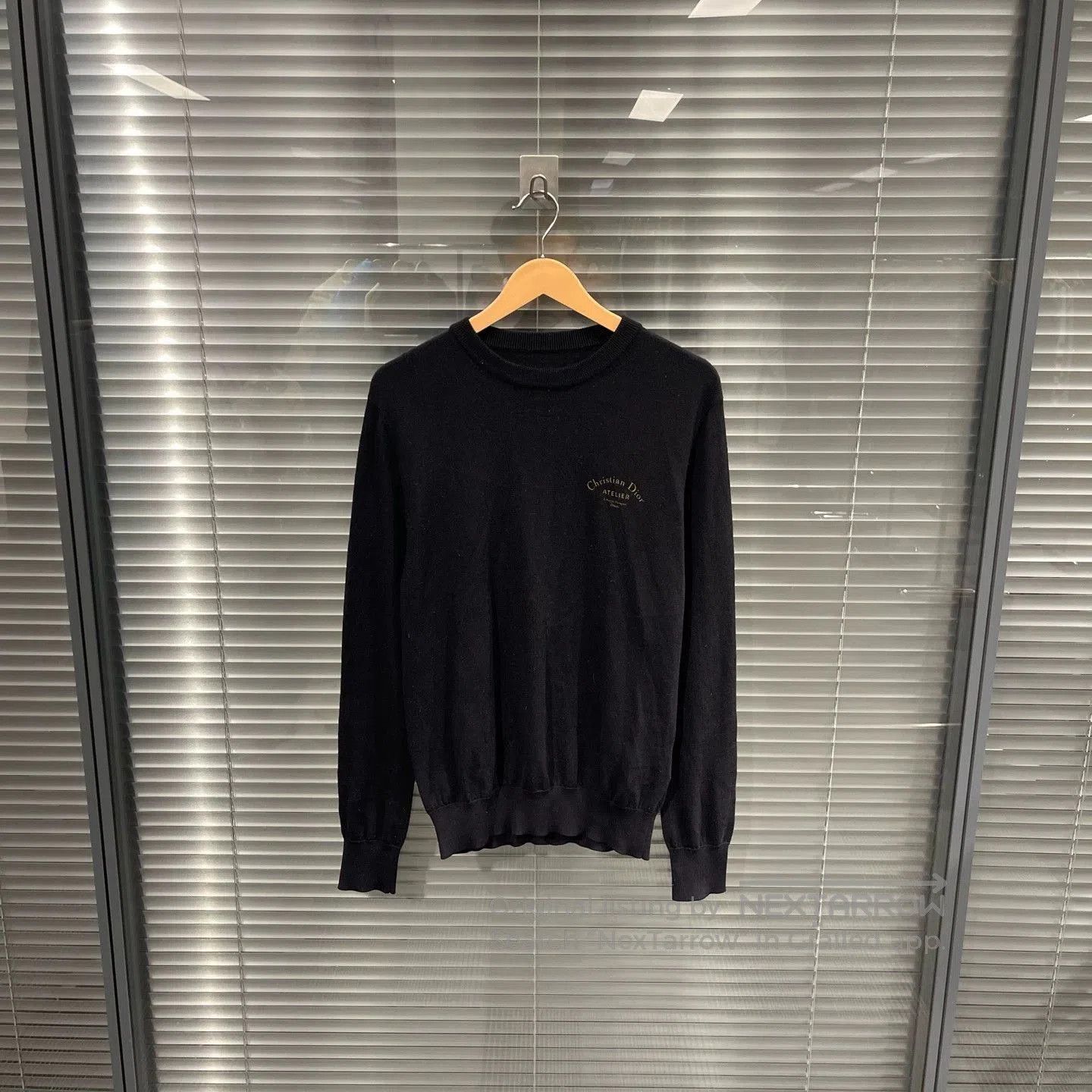 Dior Black Long Sleeve Knit Sweater. Size US S / EU 44-46 / 1 - 1 Thumbnail