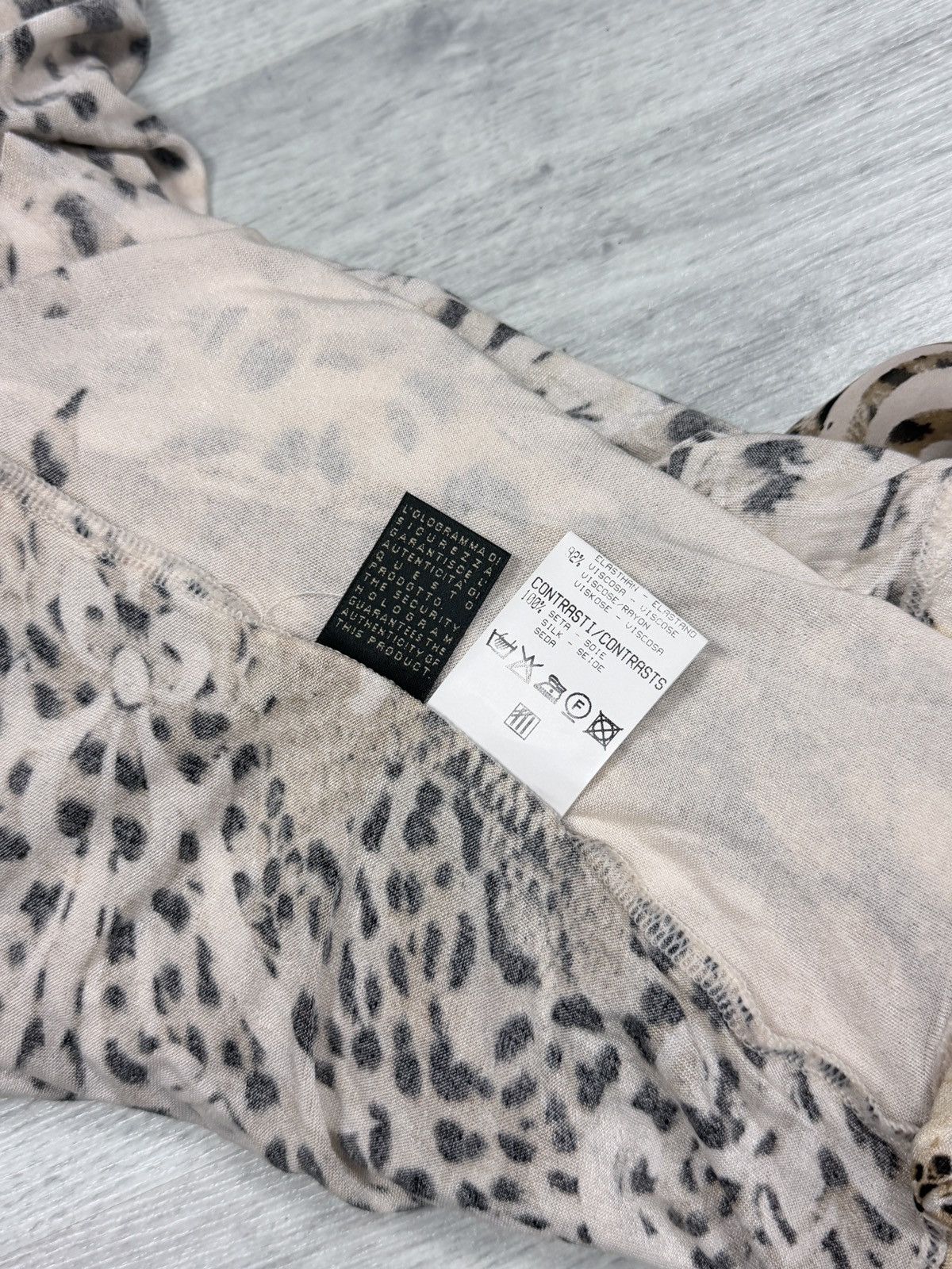 Roberto Cavalli Roberto Cavalli S/S2006 Wraparound Leopard Cardigan Top Size M / US 6-8 / IT 42-44 - 13 Thumbnail