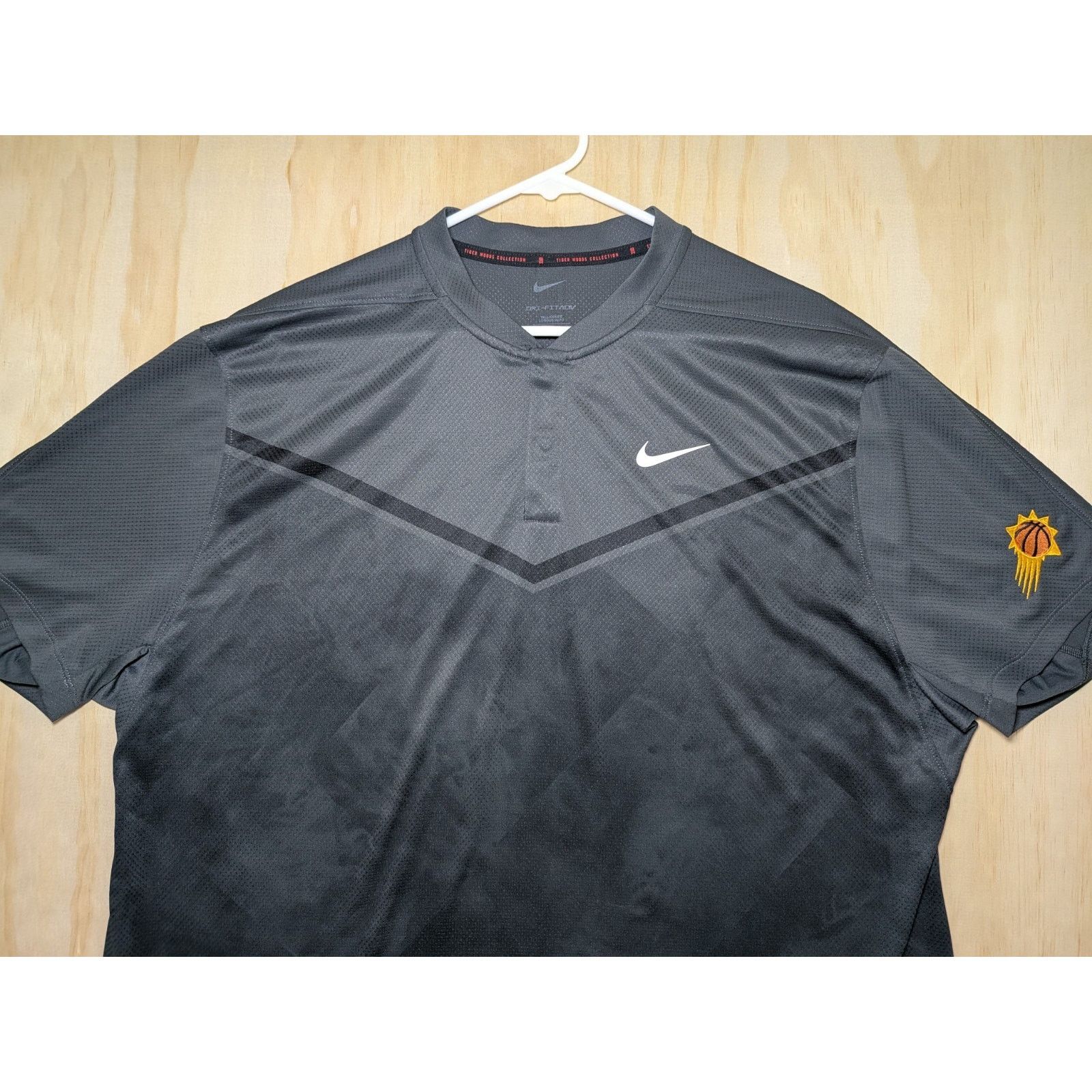 Nike Nike Men's XL Phoenix Suns Tiger Woods Blade Collar Polo ADV Size US XL / EU 56 / 4 - 3 Thumbnail