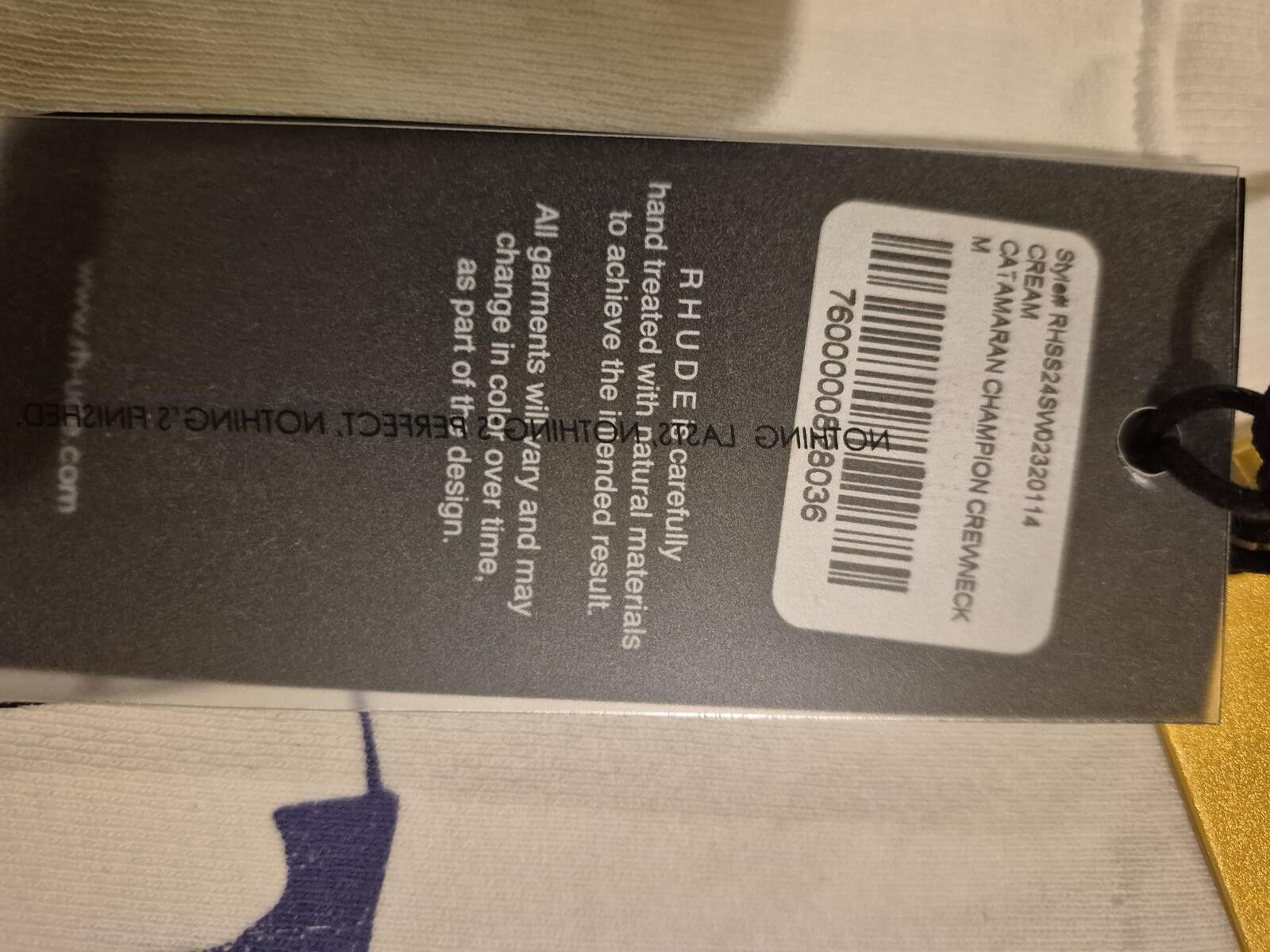 Rhude Rhude Catamaran Champion Crewneck Size Medium BNWT Size US M / EU 48-50 / 2 - 4 Thumbnail