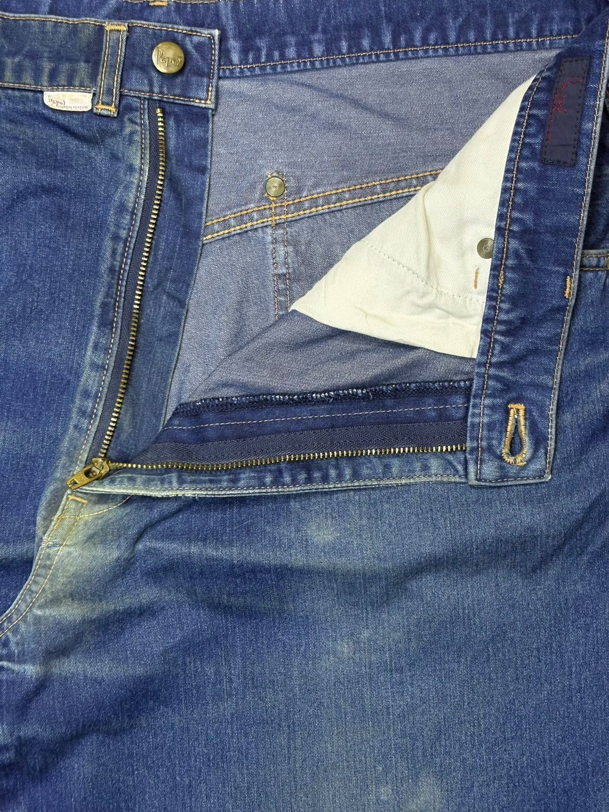 Japanese Brand Vintage Japanese Brand Mud Wash Distressed Baggy Jeans Size US 33 - 9 Thumbnail