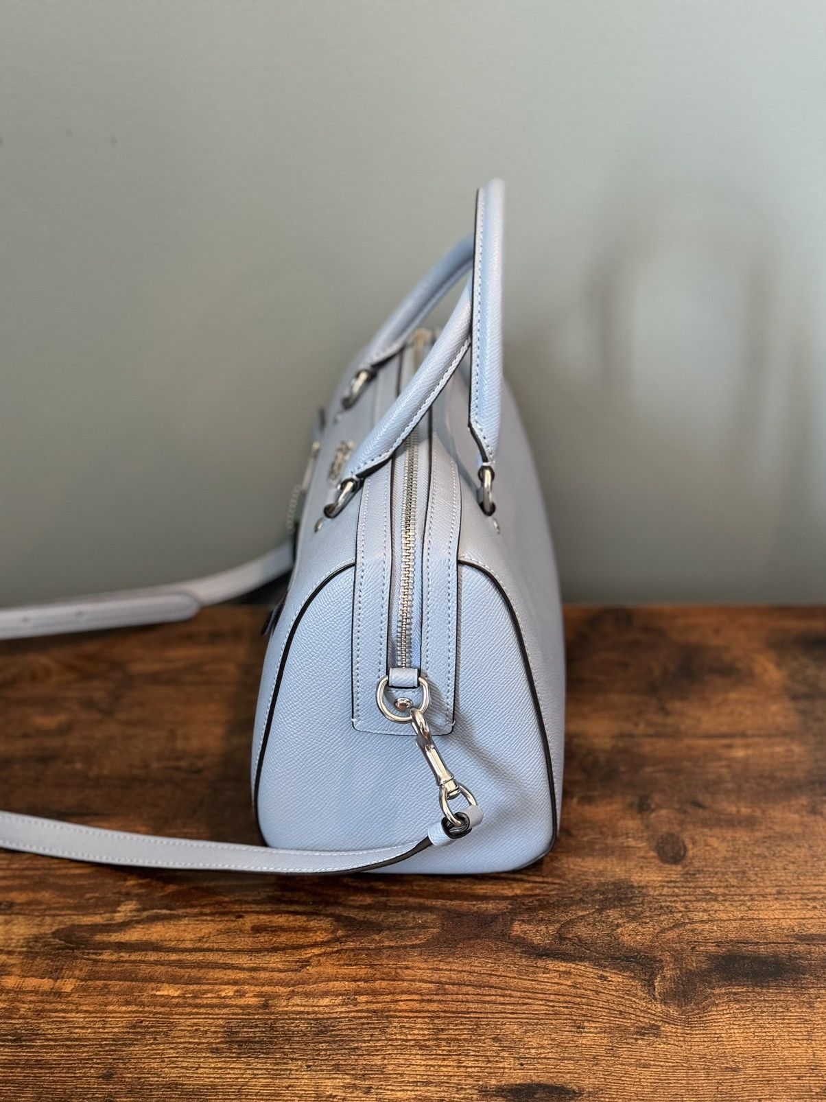Coach Coach Light Blue Shoulderbag Size ONE SIZE - 4 Thumbnail