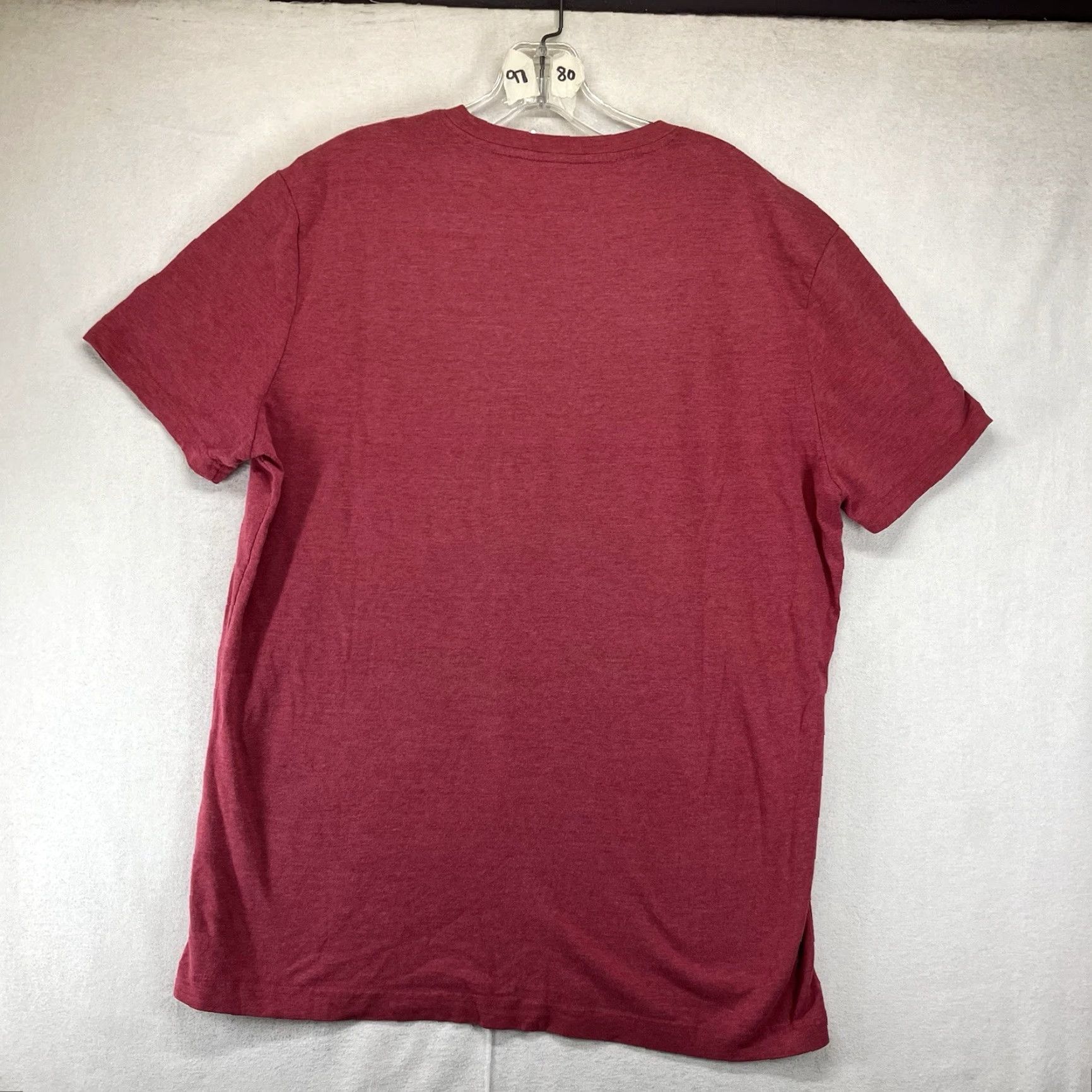 Banana Republic Banana Republic Eco T-Shirt Mens Large Brick Red Retro Record Player Size US L / EU 52-54 / 3 - 2 Thumbnail