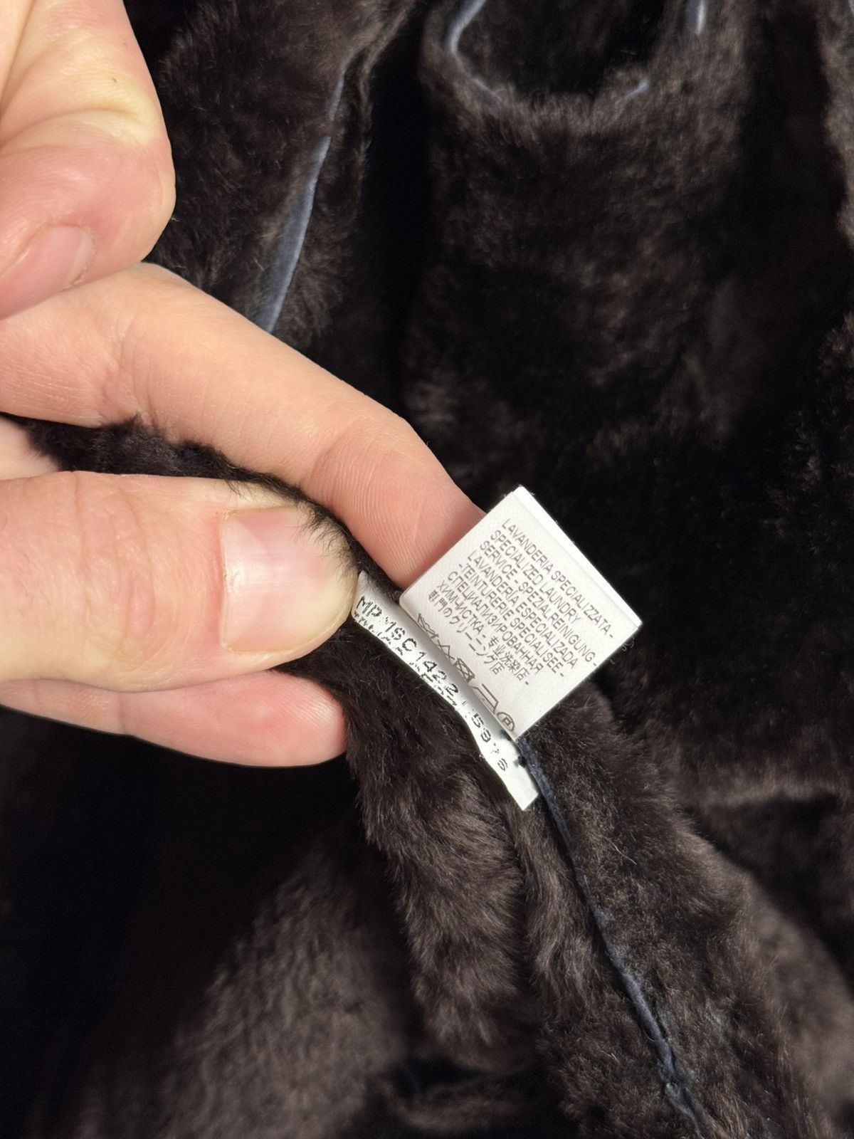 Brunello Cucinelli Brunello Cucinelli Shearling Leather Biker Fur Heavy Coat Size US XXL / EU 58 / 5 - 21 Thumbnail