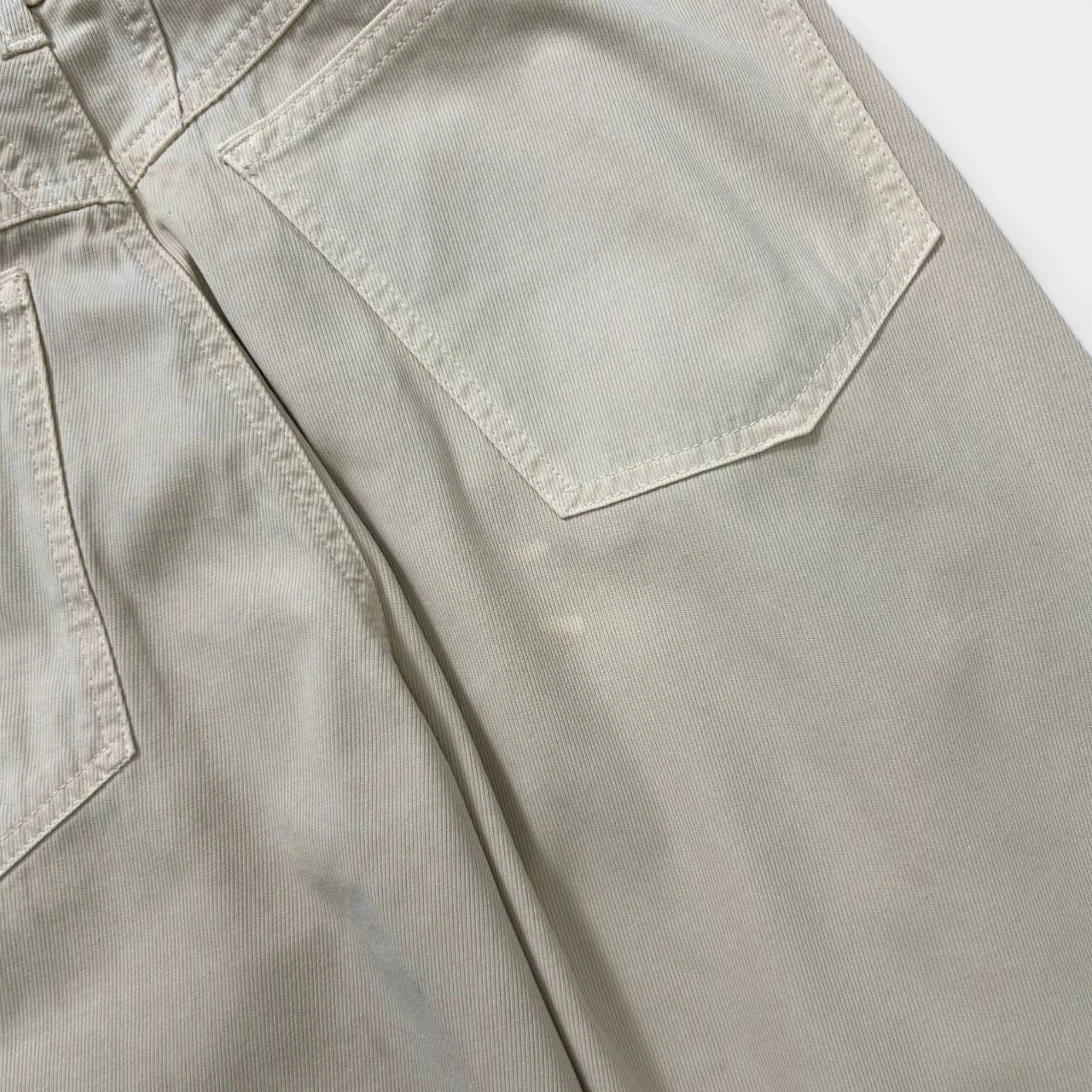 Marithe + Francois Girbaud Marithé + François Girbaud 1990s Beige Carpenter Pants Size US 31 - 7 Thumbnail