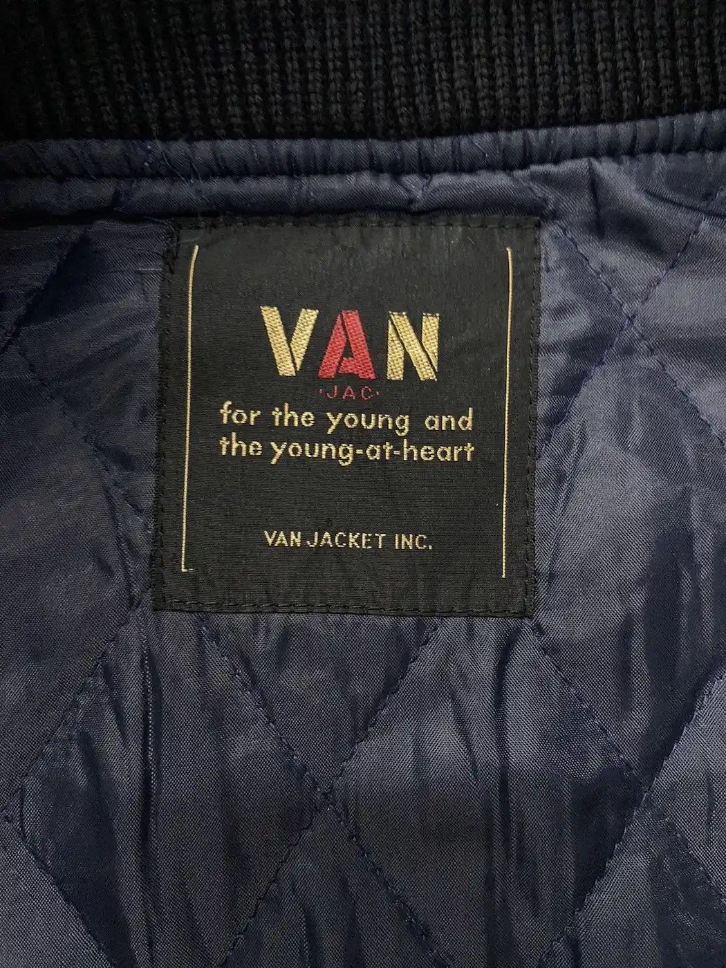 Vintage Vintage 70s Van Jac Football Sun Faded Wool Varsity Jacket Size US M / EU 48-50 / 2 - 19 Thumbnail