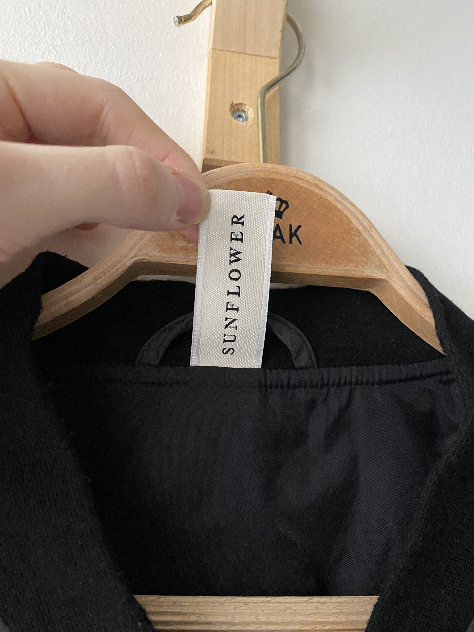 Acne Studios 50/L - Black Silk Bomber Size US M / EU 48-50 / 2 - 12 Thumbnail