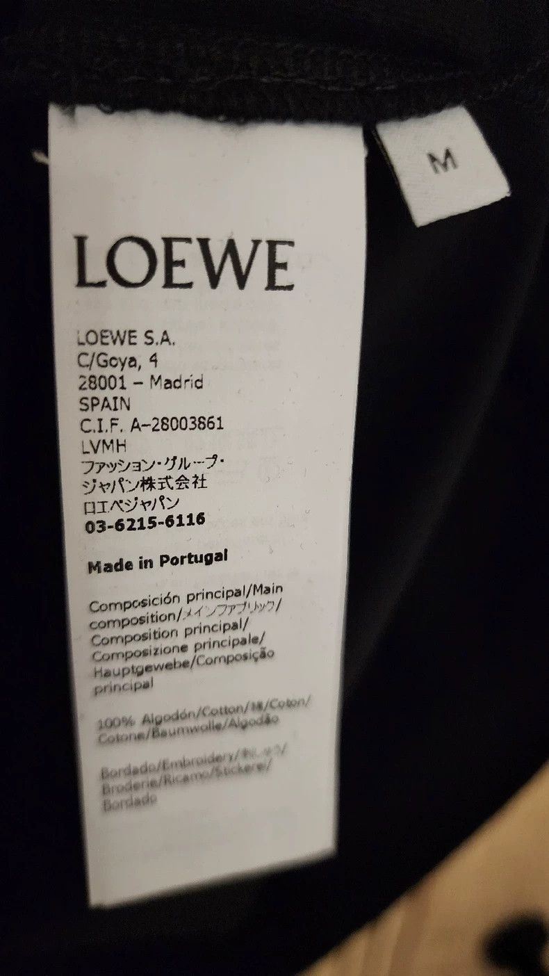 Loewe LOEWE Round neck T-shirt short sleeves Size M / US 6-8 / IT 42-44 - 6 Thumbnail