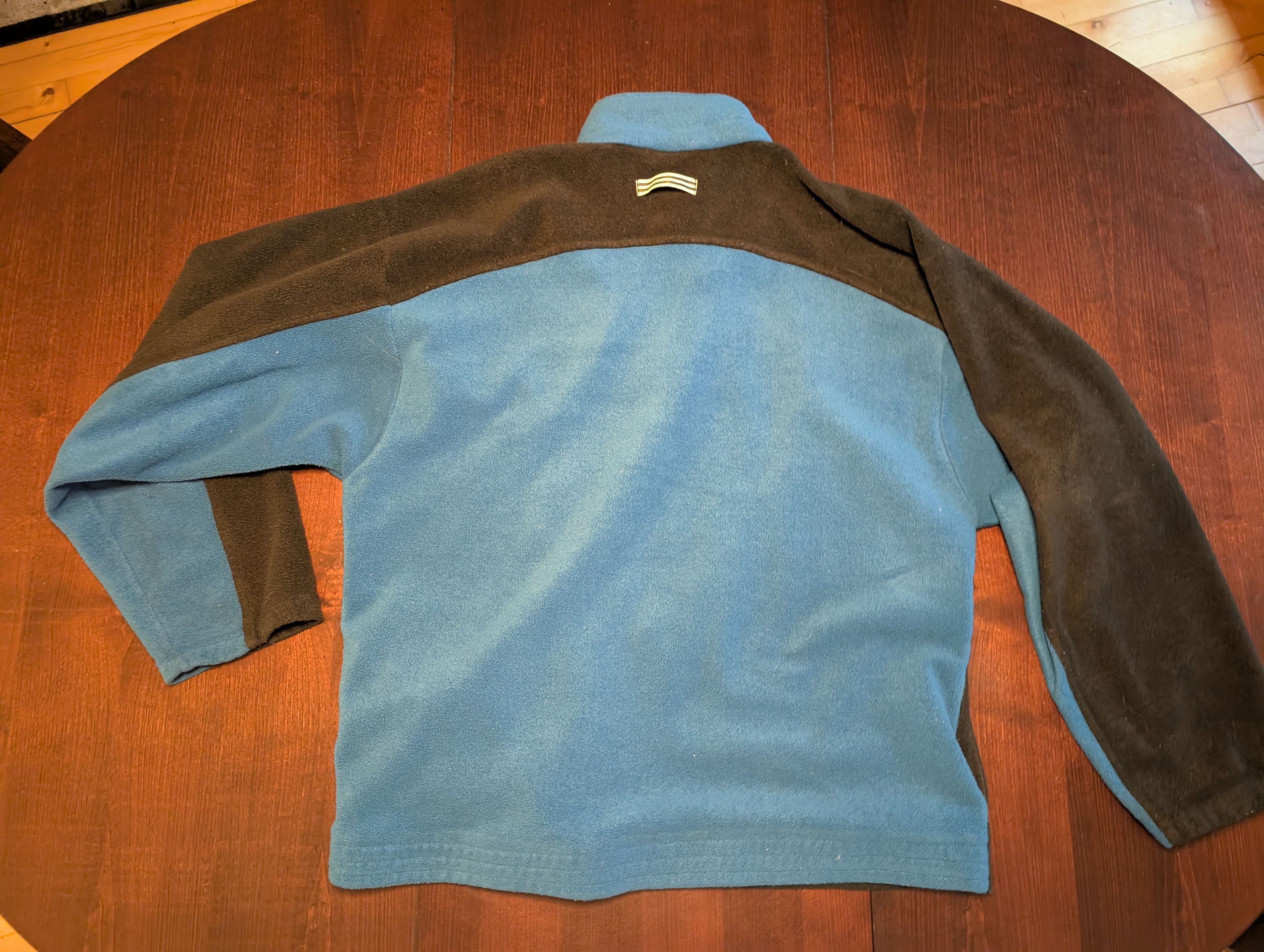 Adidas Vintage adidas D7 F186 90s Trefoil Half Zip Fleece Size US L / EU 52-54 / 3 - 4 Thumbnail