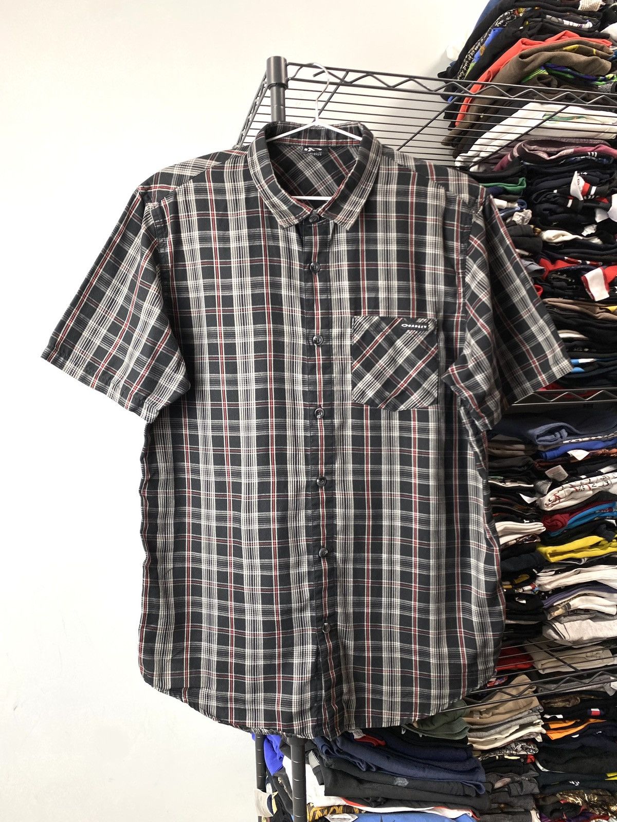 Oakley Vintage 2000’s Oakley T Shirt Logo Gorpcore Size US L / EU 52-54 / 3 - 1 Thumbnail
