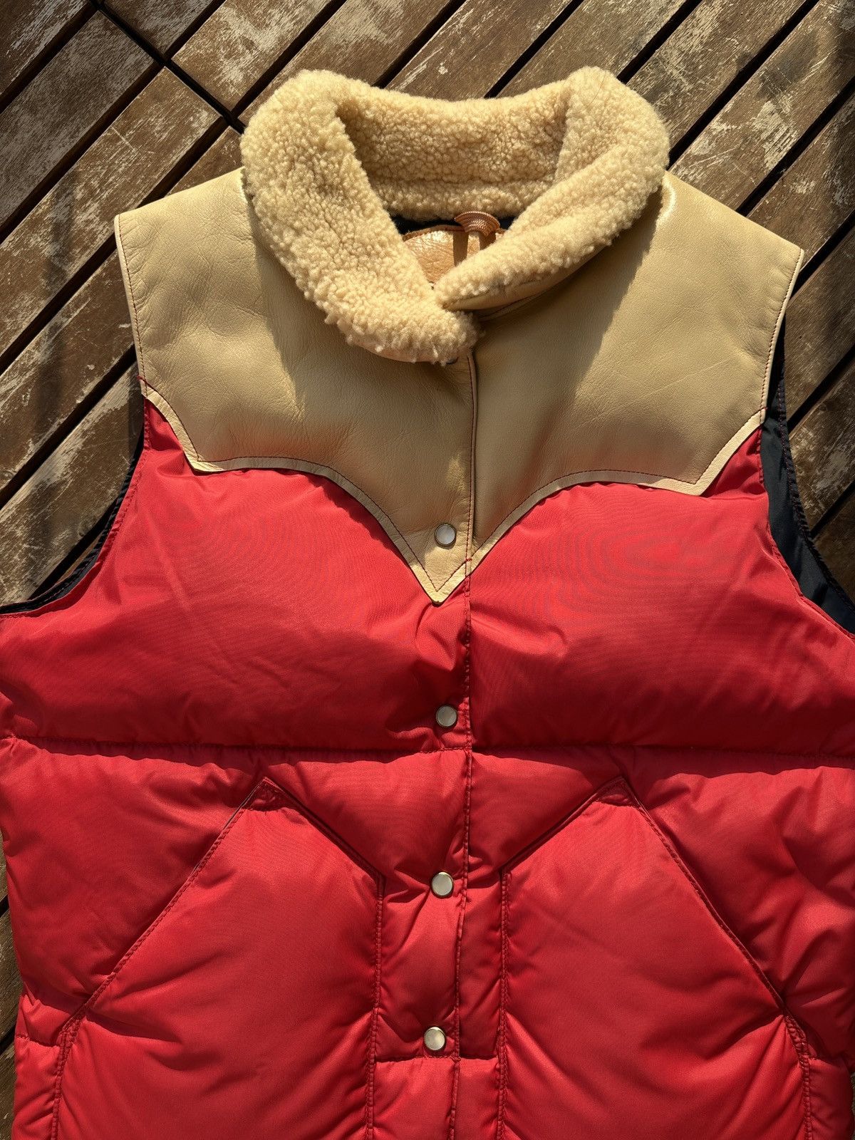 Rocky Mountain Featherbed Rocky Mountain Featherbed Down Vest – Leather Yoke Size US S / EU 44-46 / 1 - 2 Thumbnail