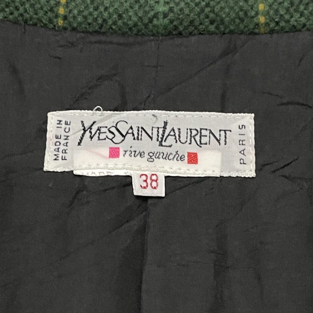 Yves Saint Laurent Vintage YSL Yves Saint Laurent Rive Gauche Wool Jacket Size S / US 4 / IT 40 - 7 Thumbnail