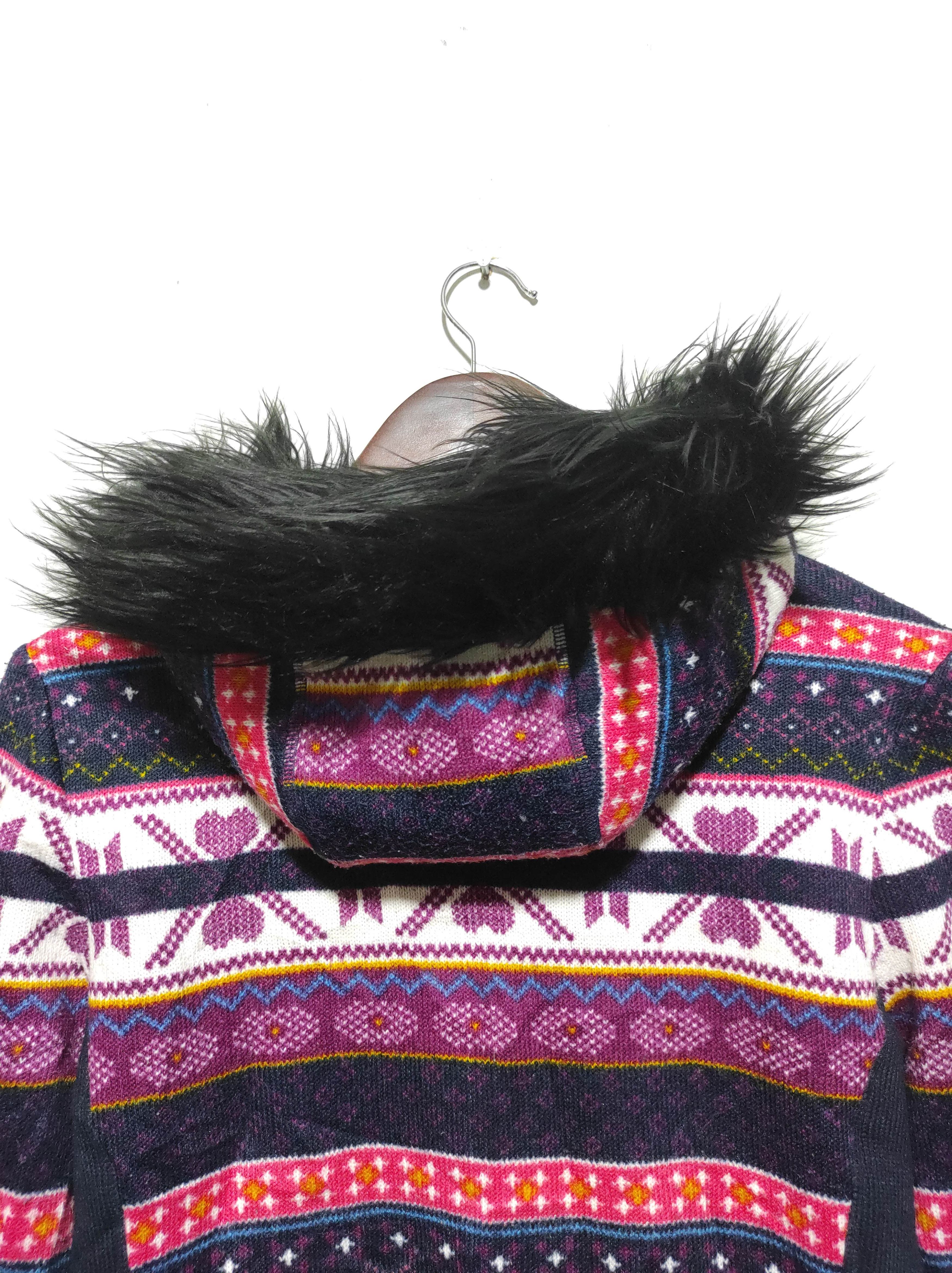 Hysteric Glamour Imperial Navajo Zipper Fur hoodie LGB style Size S / US 4 / IT 40 - 13 Thumbnail
