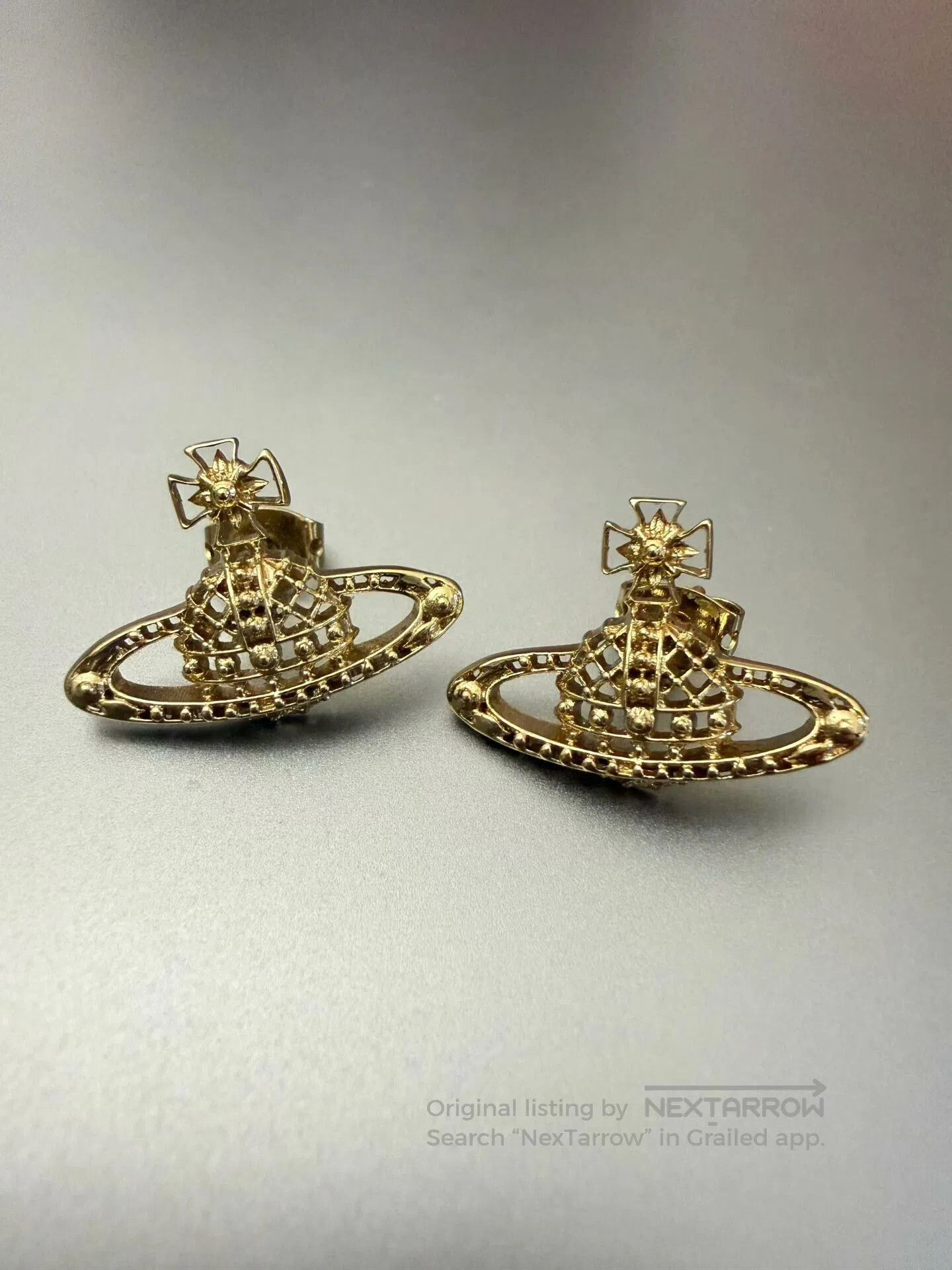 Vivienne Westwood Vivienne Westwood Saturn Earrings. Size ONE SIZE - 1 Thumbnail