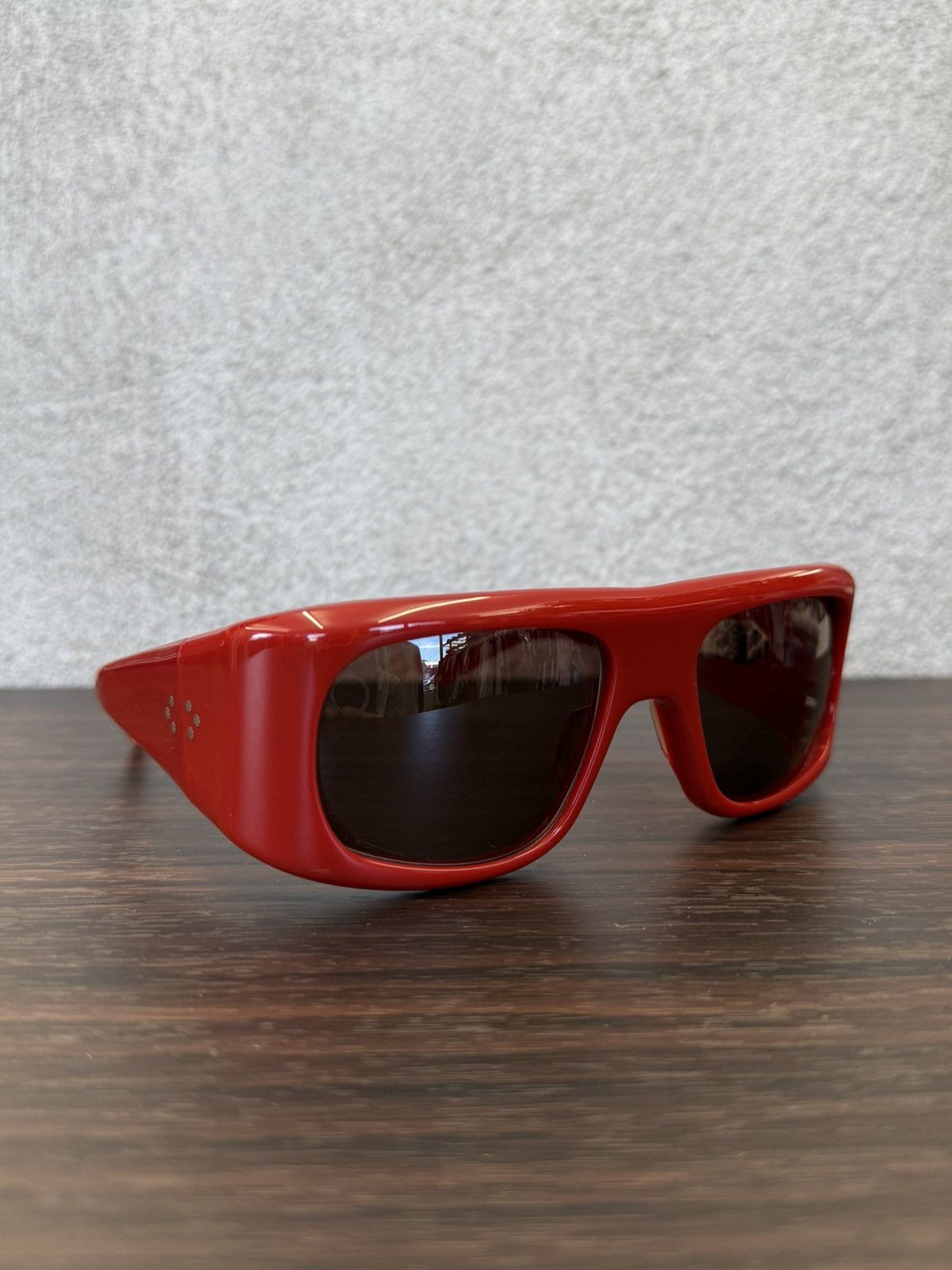 Jacques Marie Mage Jacques Marie Mage Benson Red Sunglasses 98 Out Of 100 Size ONE SIZE - 1 Thumbnail