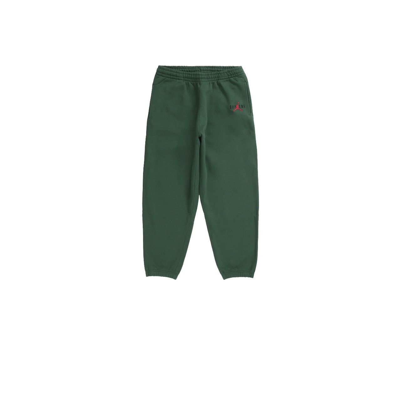 Jordan Brand × Supreme Supreme Jordan Sweatpant Green Size: XXL Size US 38 / EU 54 - 1 Thumbnail