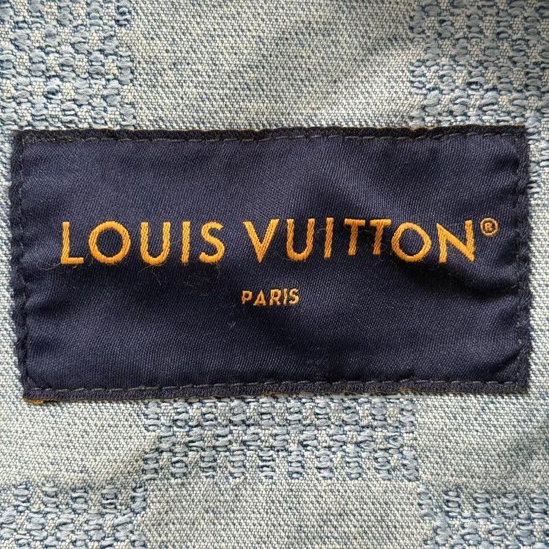 Louis Vuitton Louis Vuitton Fei Dong Blue Plaid Denim Jacket Size US S / EU 44-46 / 1 - 7 Thumbnail