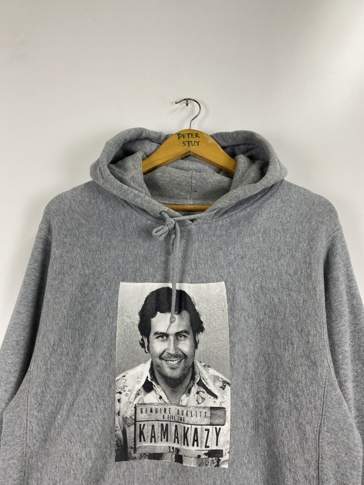 Vintage Vintage Pablo Escobar Hoodies Size US M / EU 48-50 / 2 - 6 Thumbnail