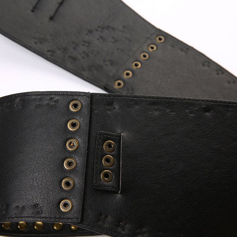 Japanese Brand Y2K Rivet Ring Belt Vintage Punk Style Crop Size ONE SIZE - 5 Thumbnail
