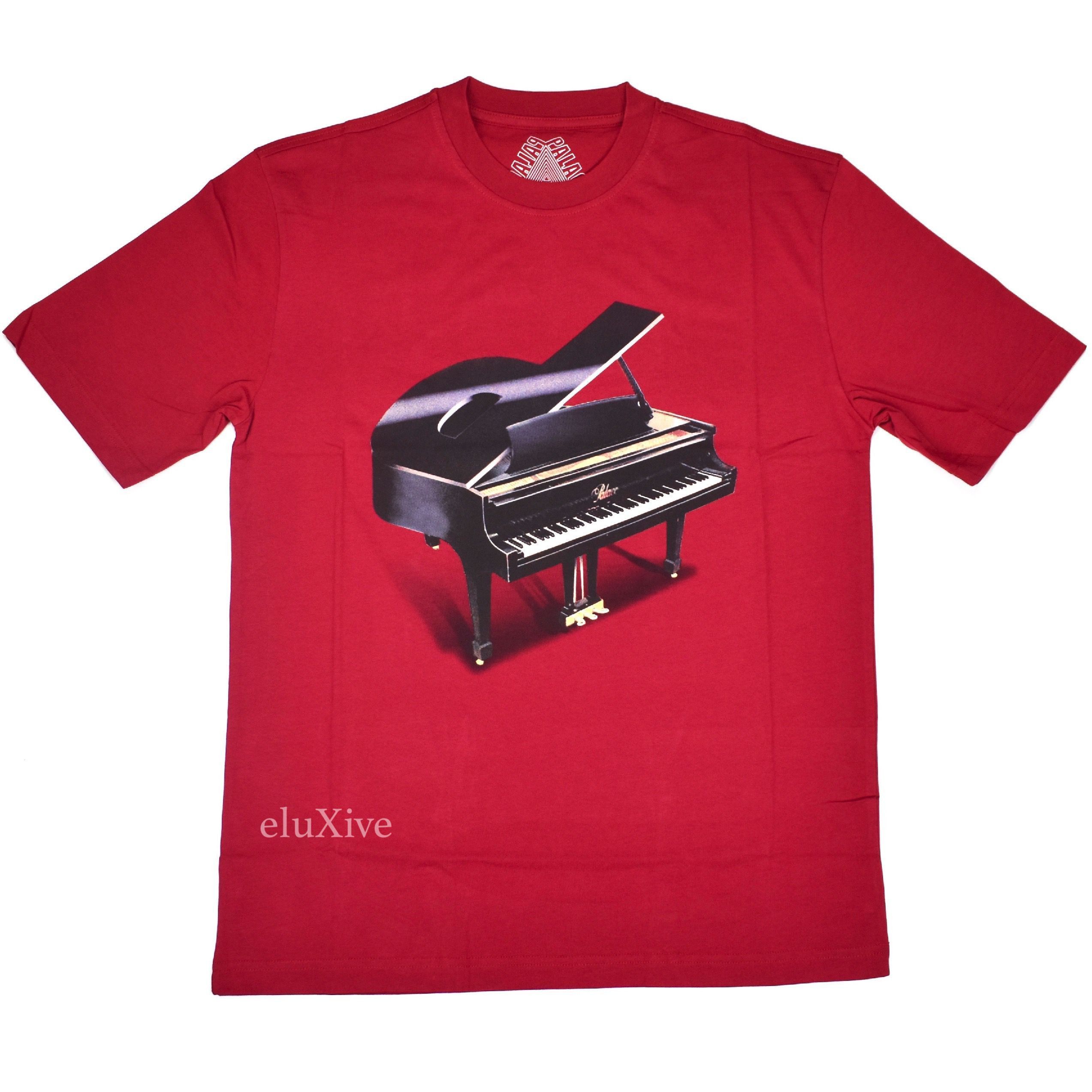 Palace P-Logo Grand Piano T-Shirt Red DS Size US M / EU 48-50 / 2 - 1 Preview