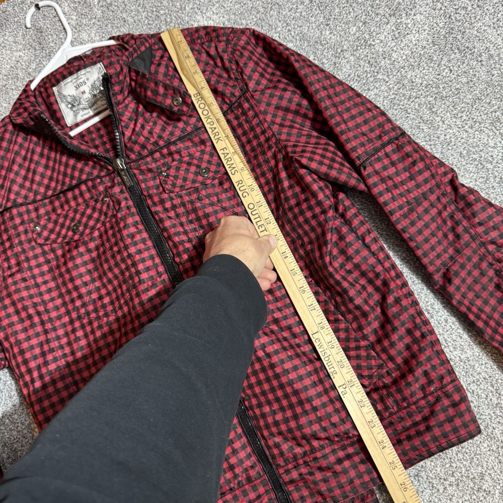 Other Xios Jacket Men M Grunge Streetwear Biker Punk Y2K Look Size M / US 6-8 / IT 42-44 - 2 Thumbnail