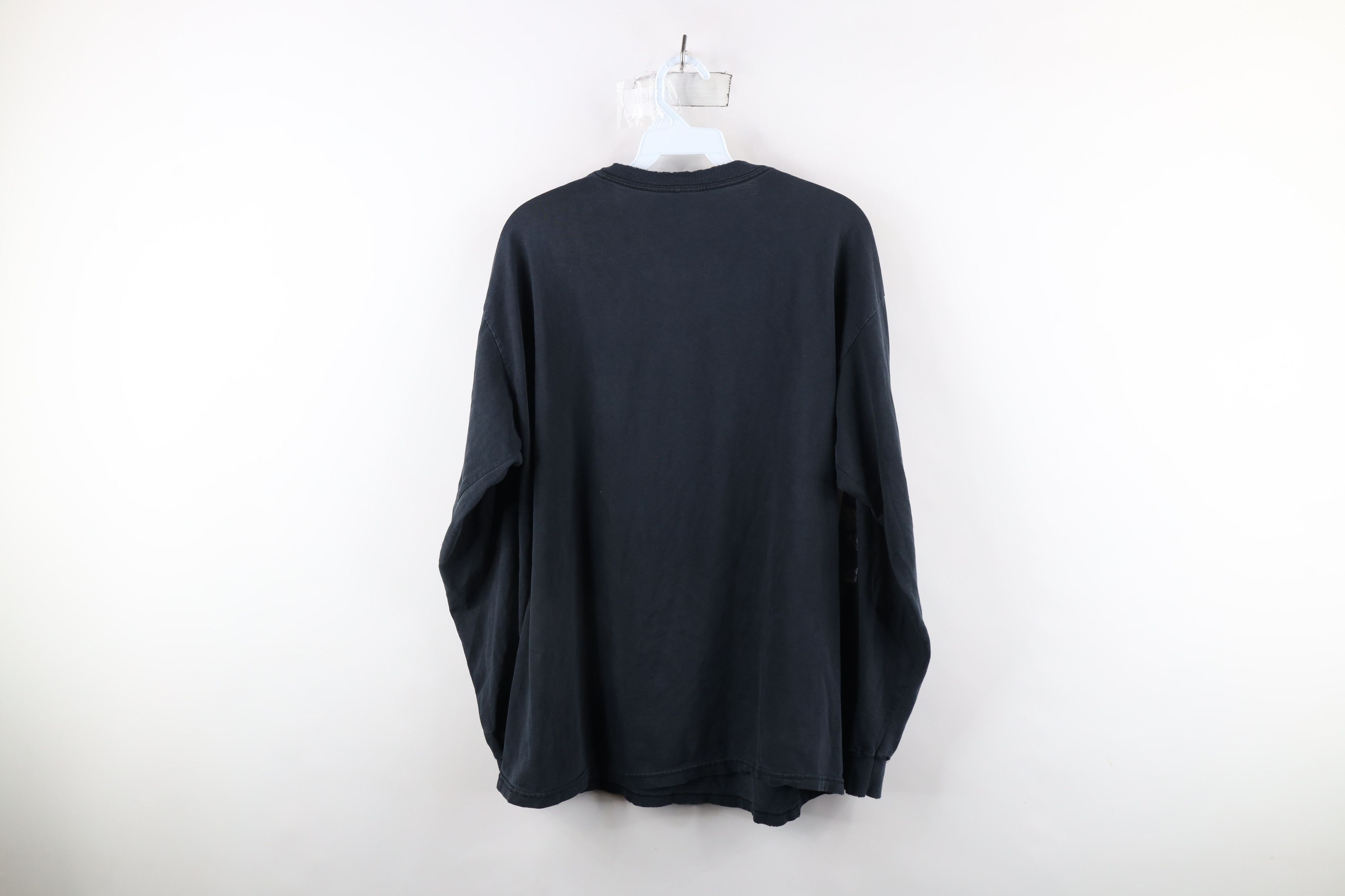 Vintage Vintage 90s Easyriders Motorcycles Long Sleeve T-Shirt Black Size US L / EU 52-54 / 3 - 14 Thumbnail