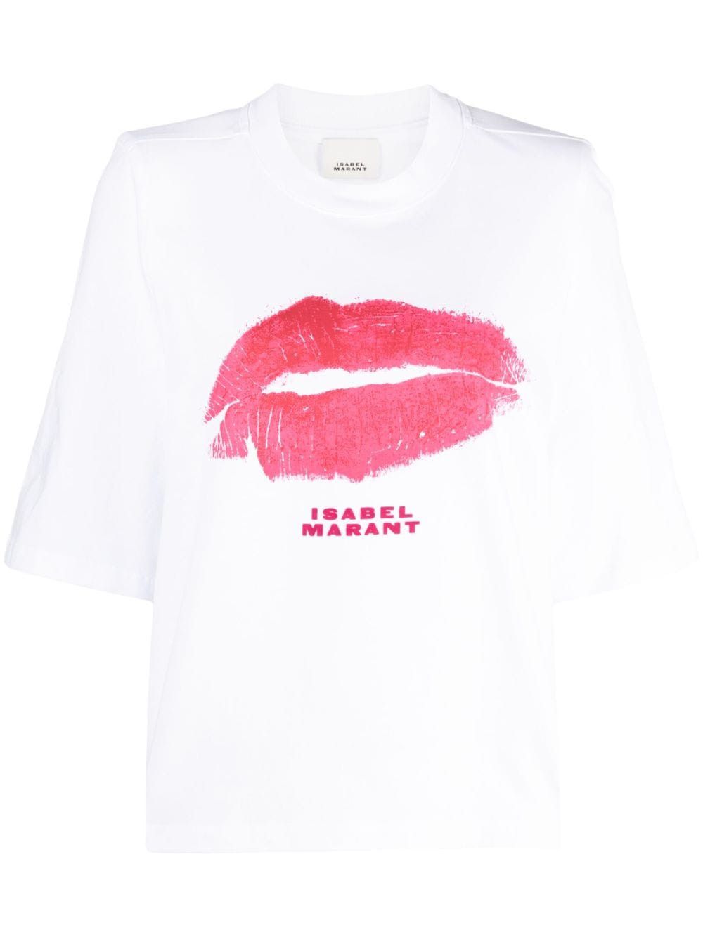 Isabel Marant BEN PRINTED COTTON T-SHIRT Size S / US 4 / IT 40 - 1 Thumbnail
