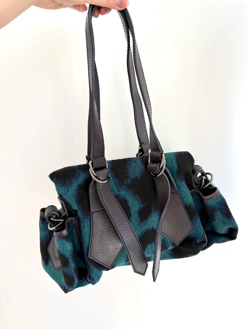 Vivienne Westwood Vivienne Westwood size os Blue leopard print handbag should Size ONE SIZE - 2 Thumbnail