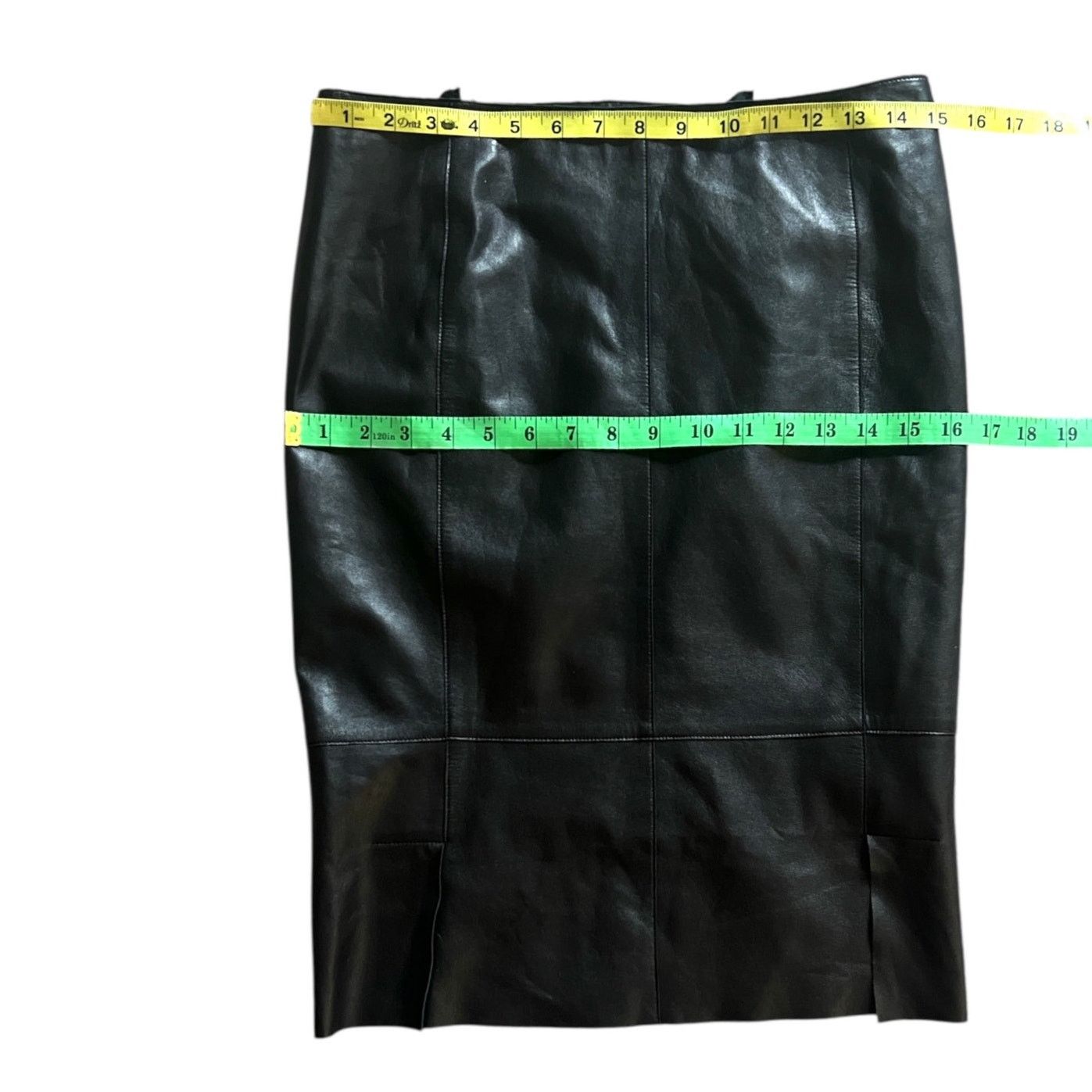 Akris Akris Bergdorf Goodman 100% Lamb Nappa Leather Skirt Size 6 Size 28" / US 6 / IT 42 - 3 Thumbnail