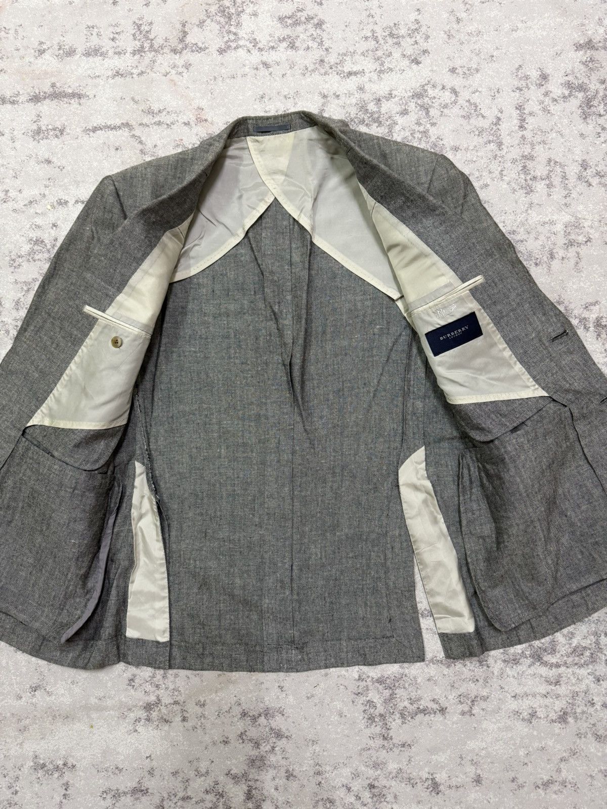 Burberry Burberry London Linen Blazer Size US M / EU 48-50 / 2 - 4 Thumbnail